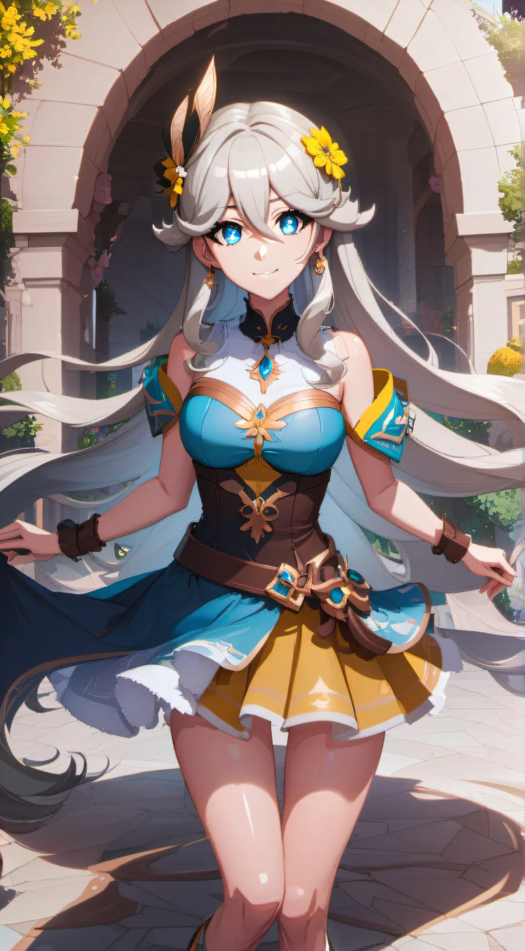 ai character: Valkirie Sweet background