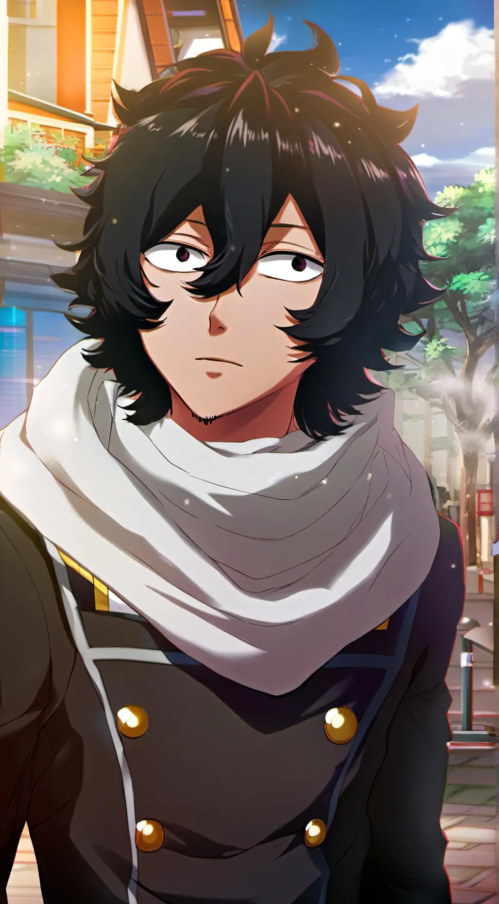 ai character: Heroes vs Villains background