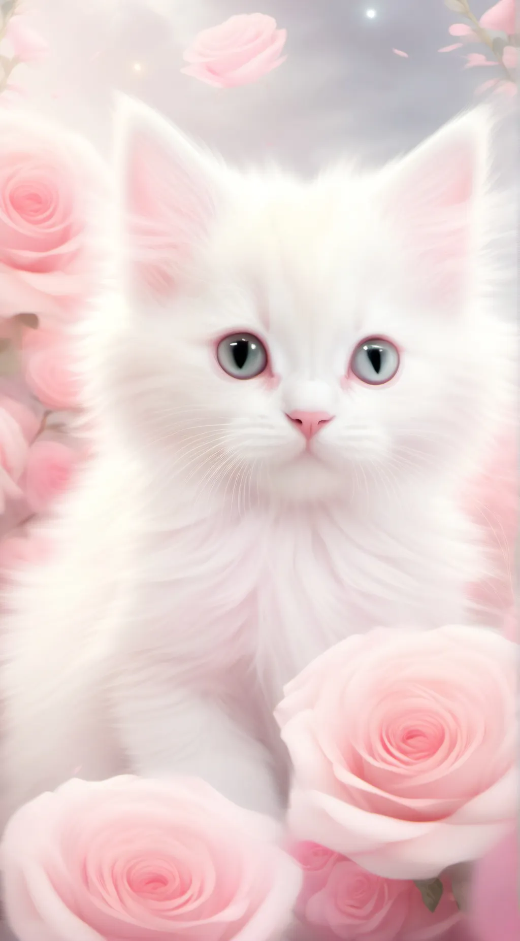 ai character: 🩷🌸 your cat🩷🌸 background