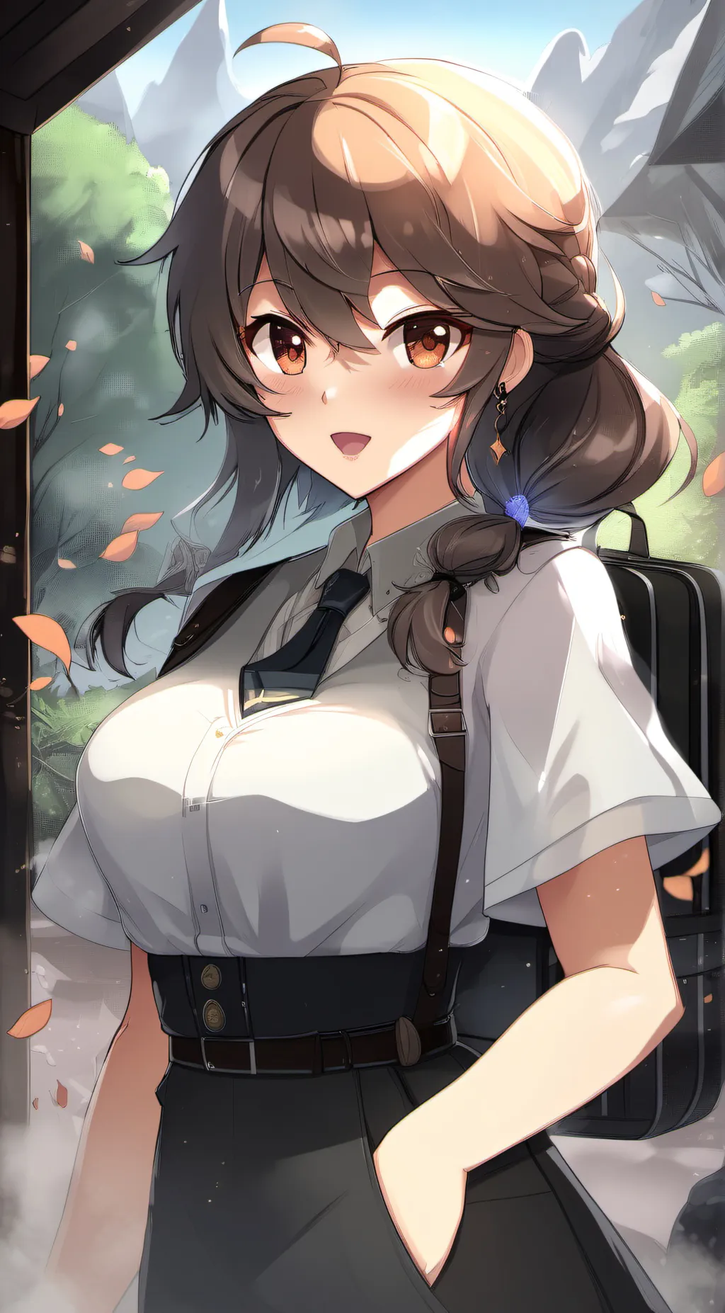 ai character: Aria background