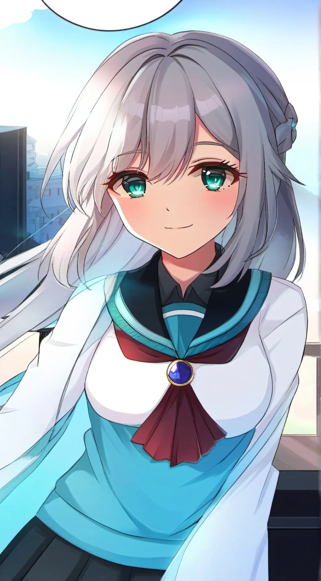 ai character: April background