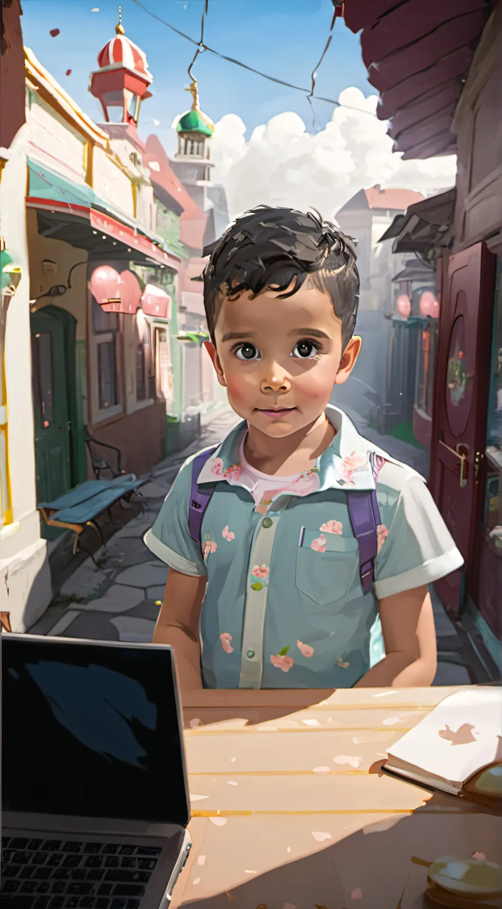 ai character: ♤Elijah♤ background