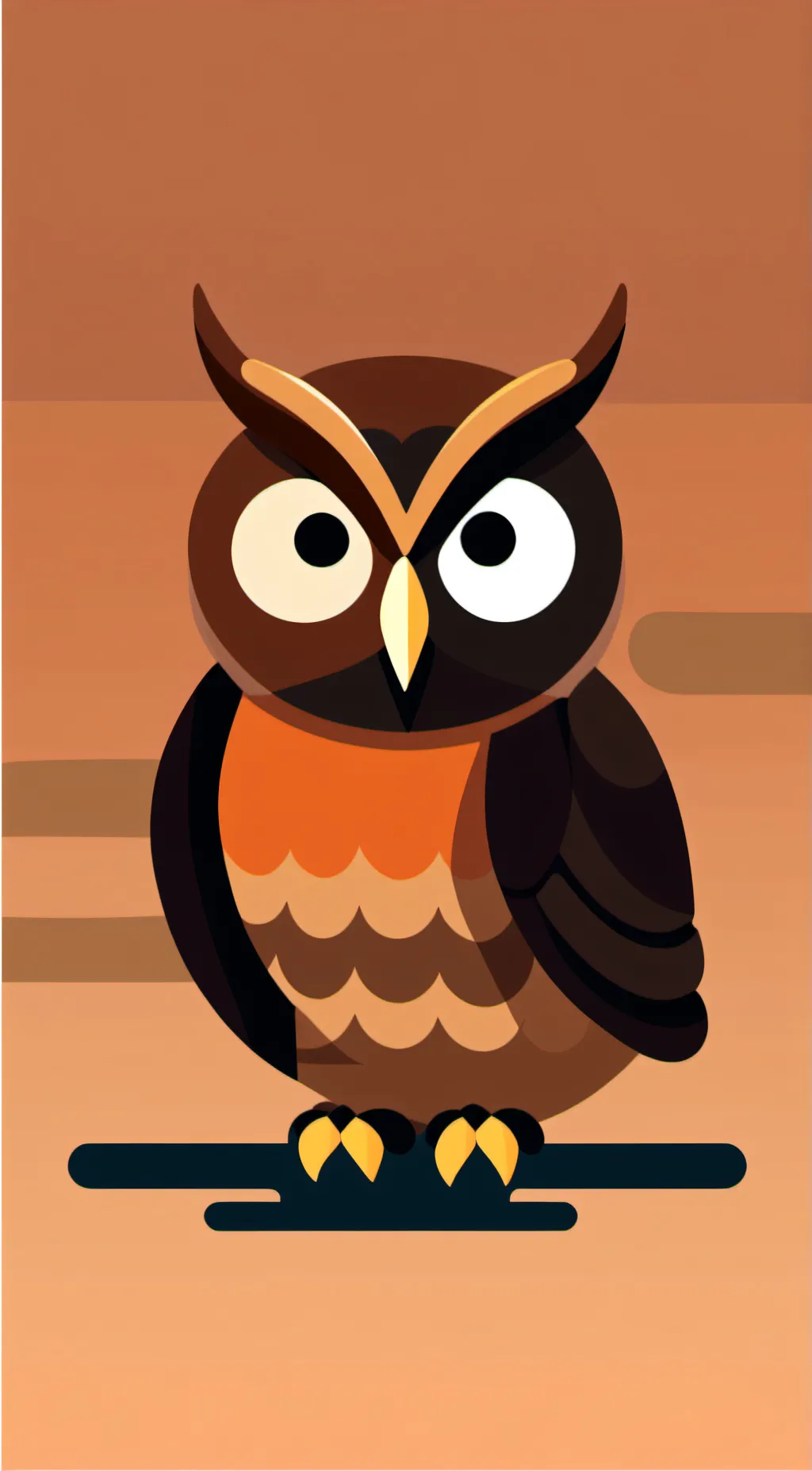 ai character: Owl background