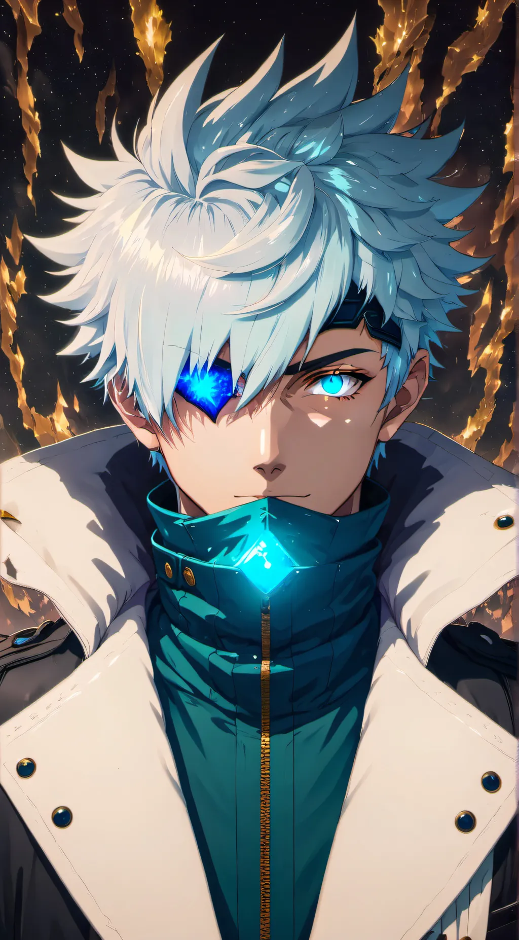 ai character: gojo background