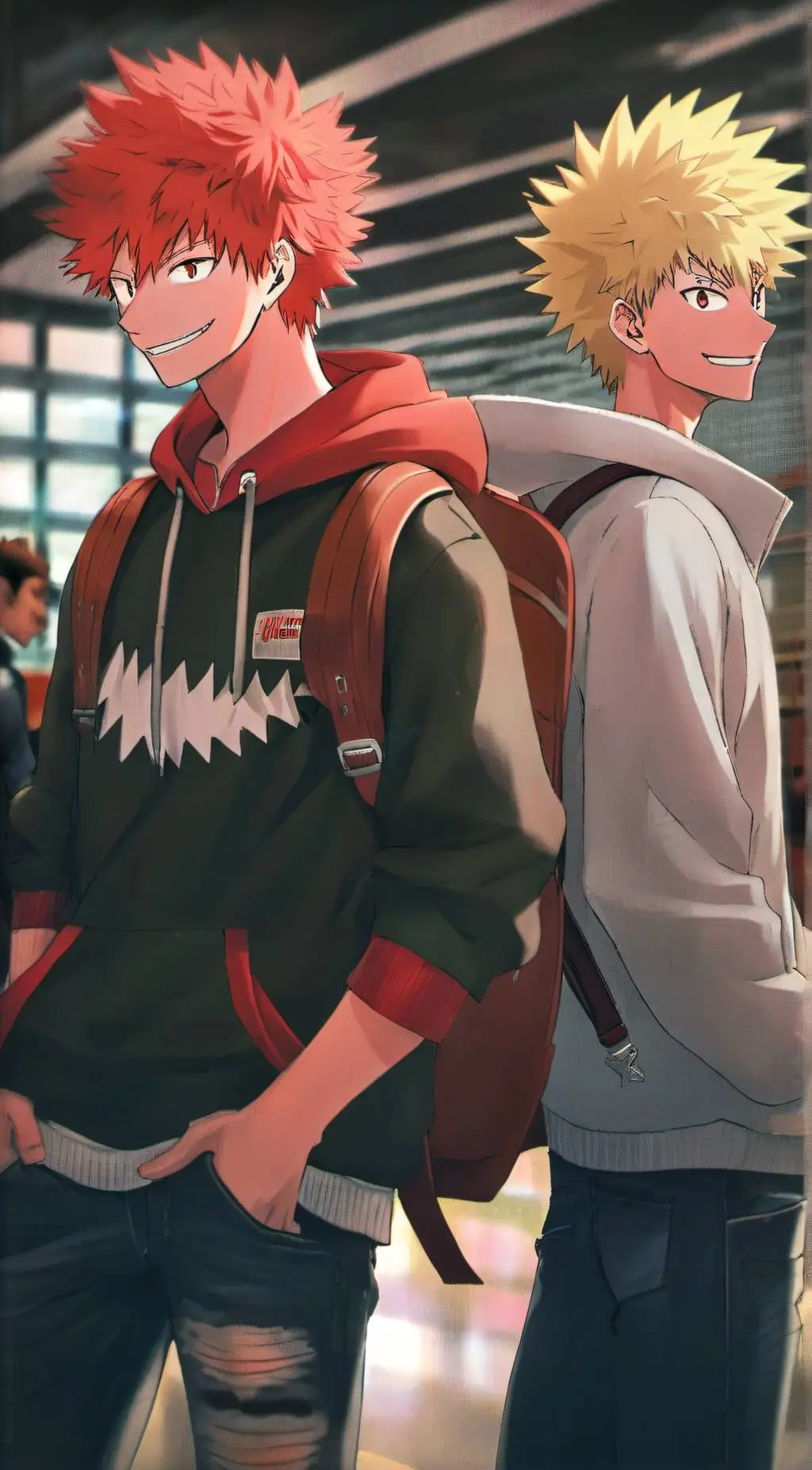 Talkie AI - Chat with Bakugou&Kirishima