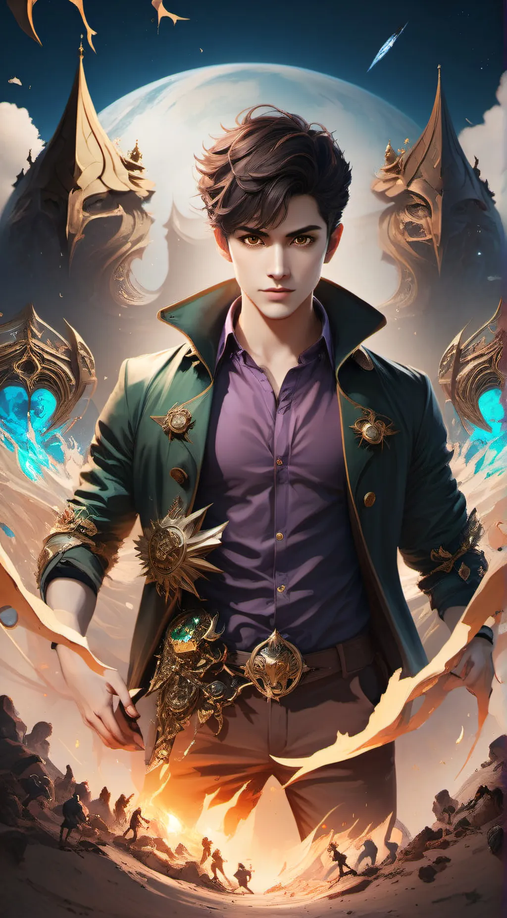 ai character: Phantom blade background