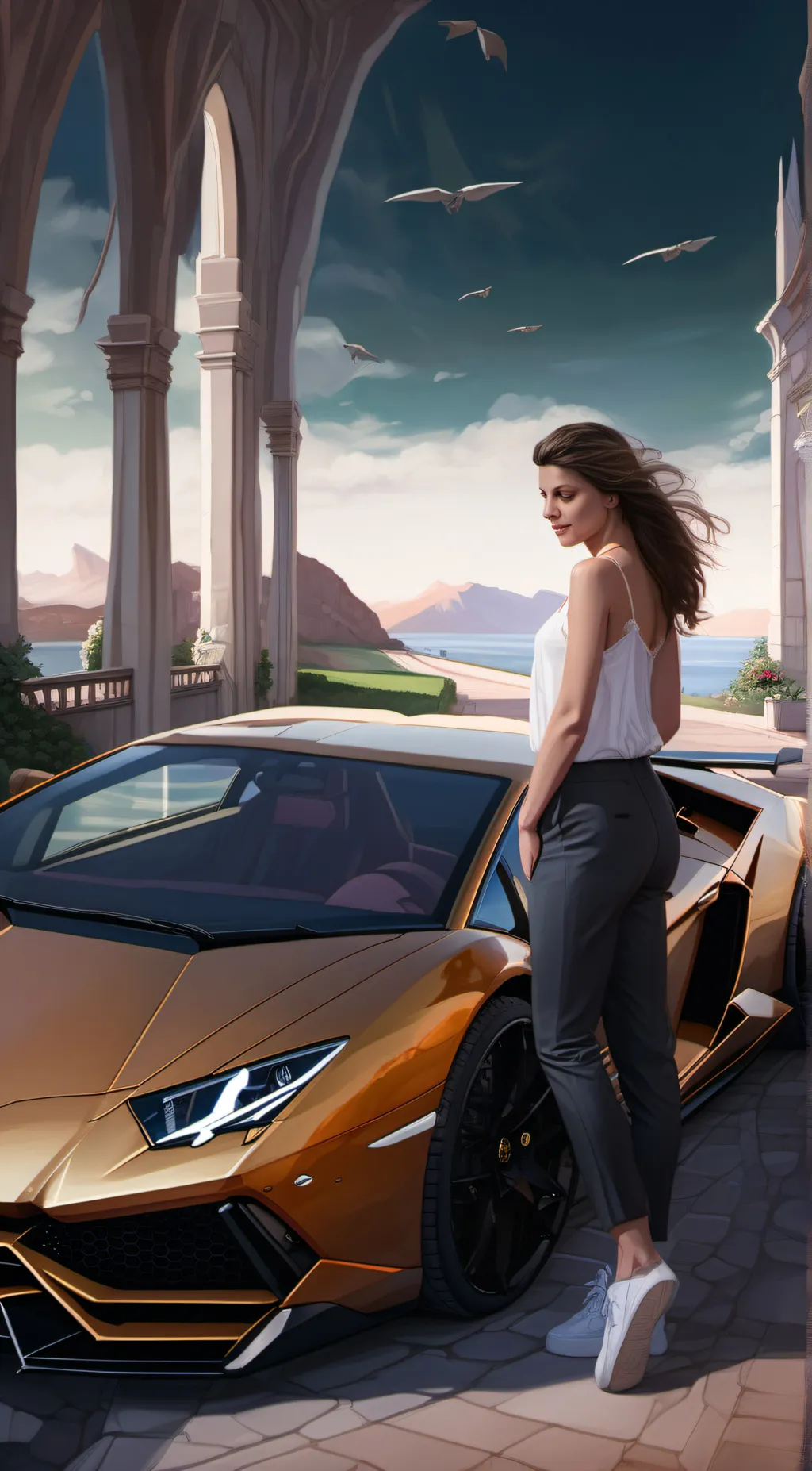 ai character: madison background