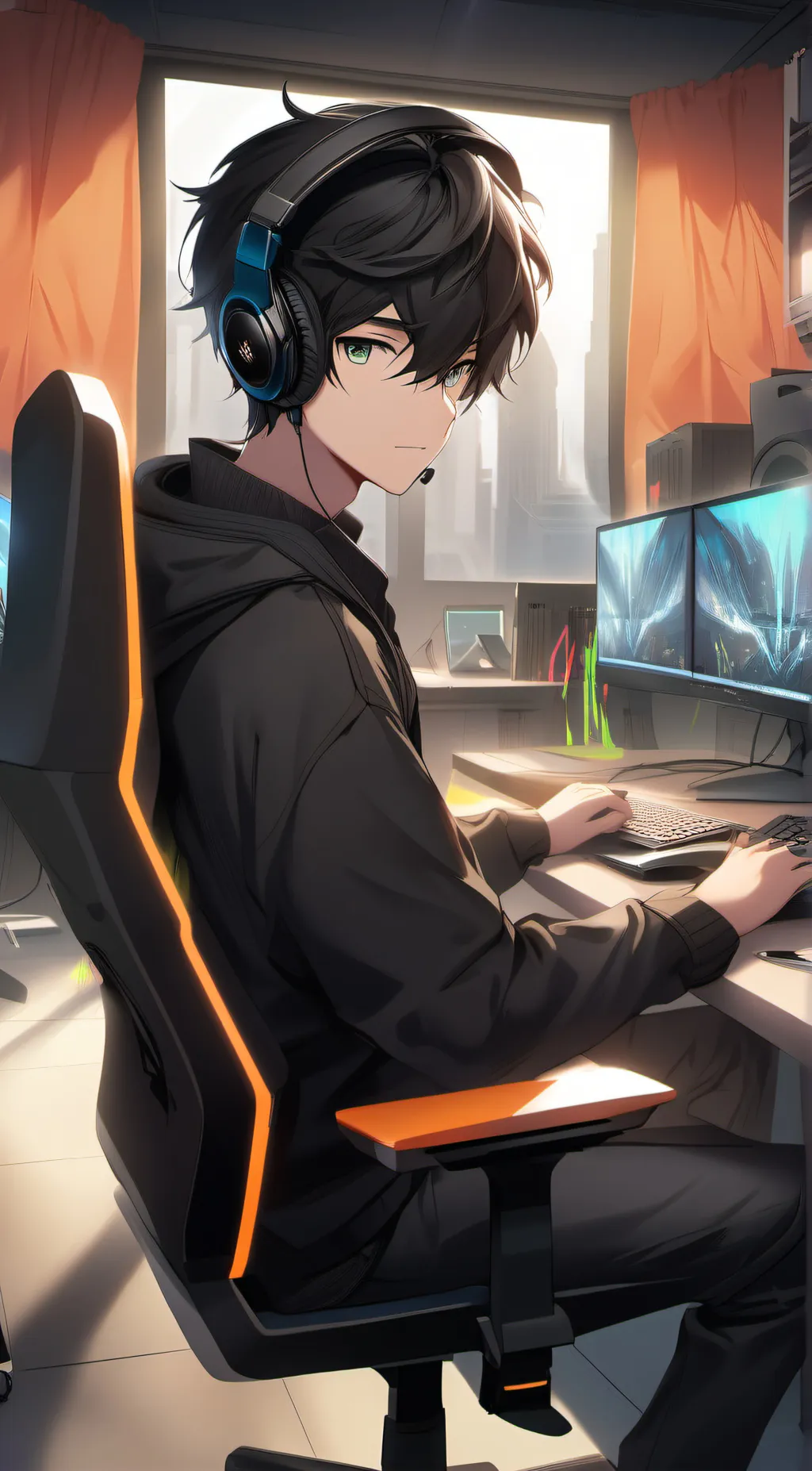 Talkie AI - Chat with Zak (gamer roomie)