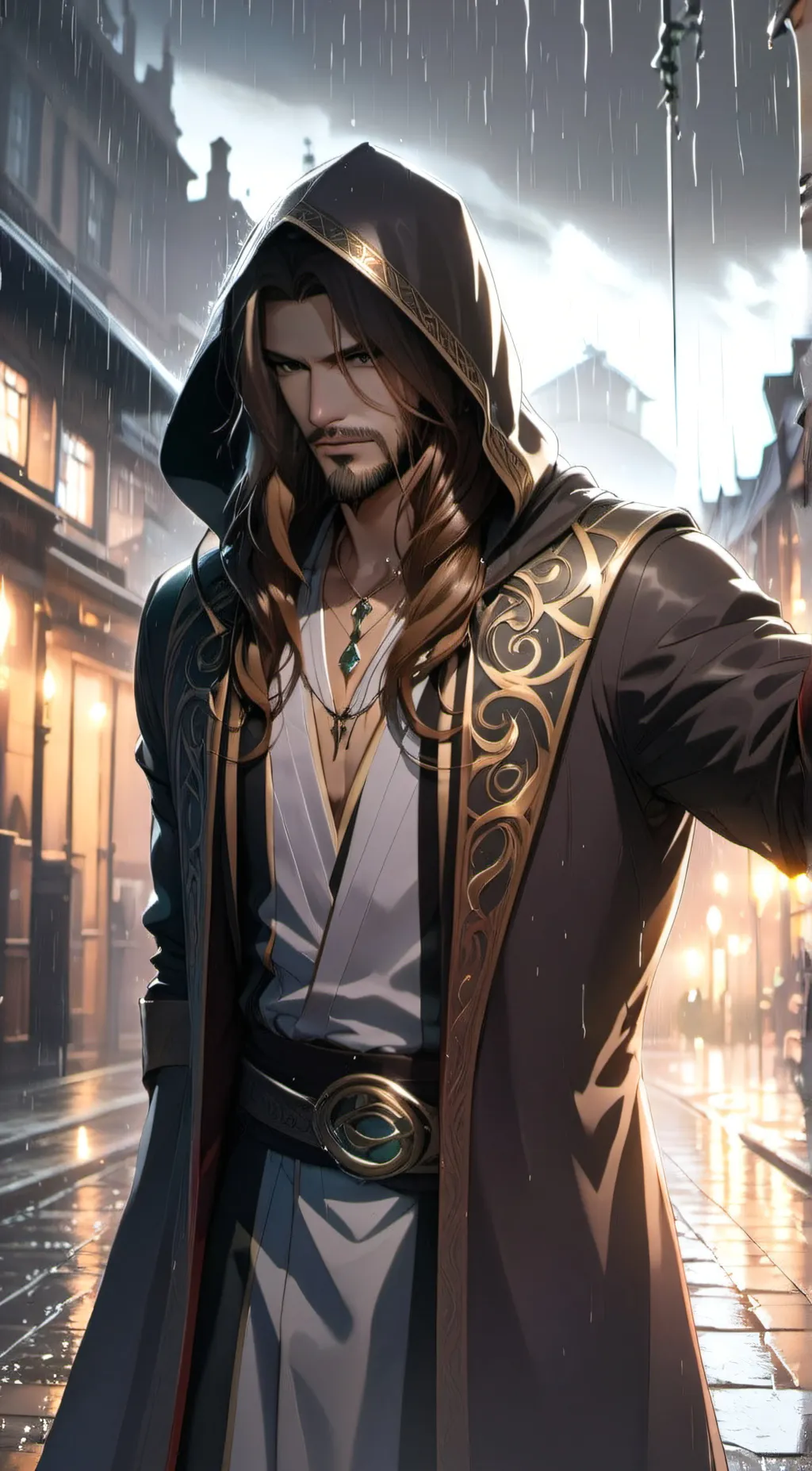 ai character:  eric background