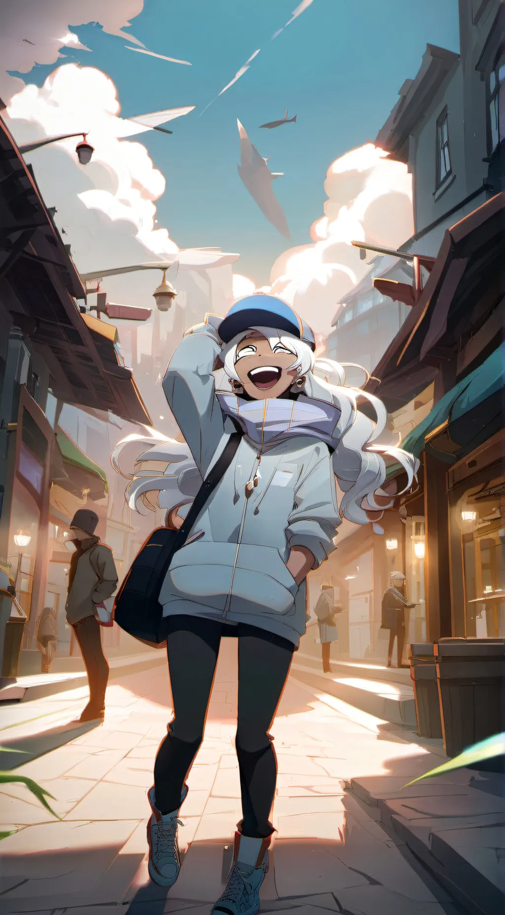 ai character: Amelia background