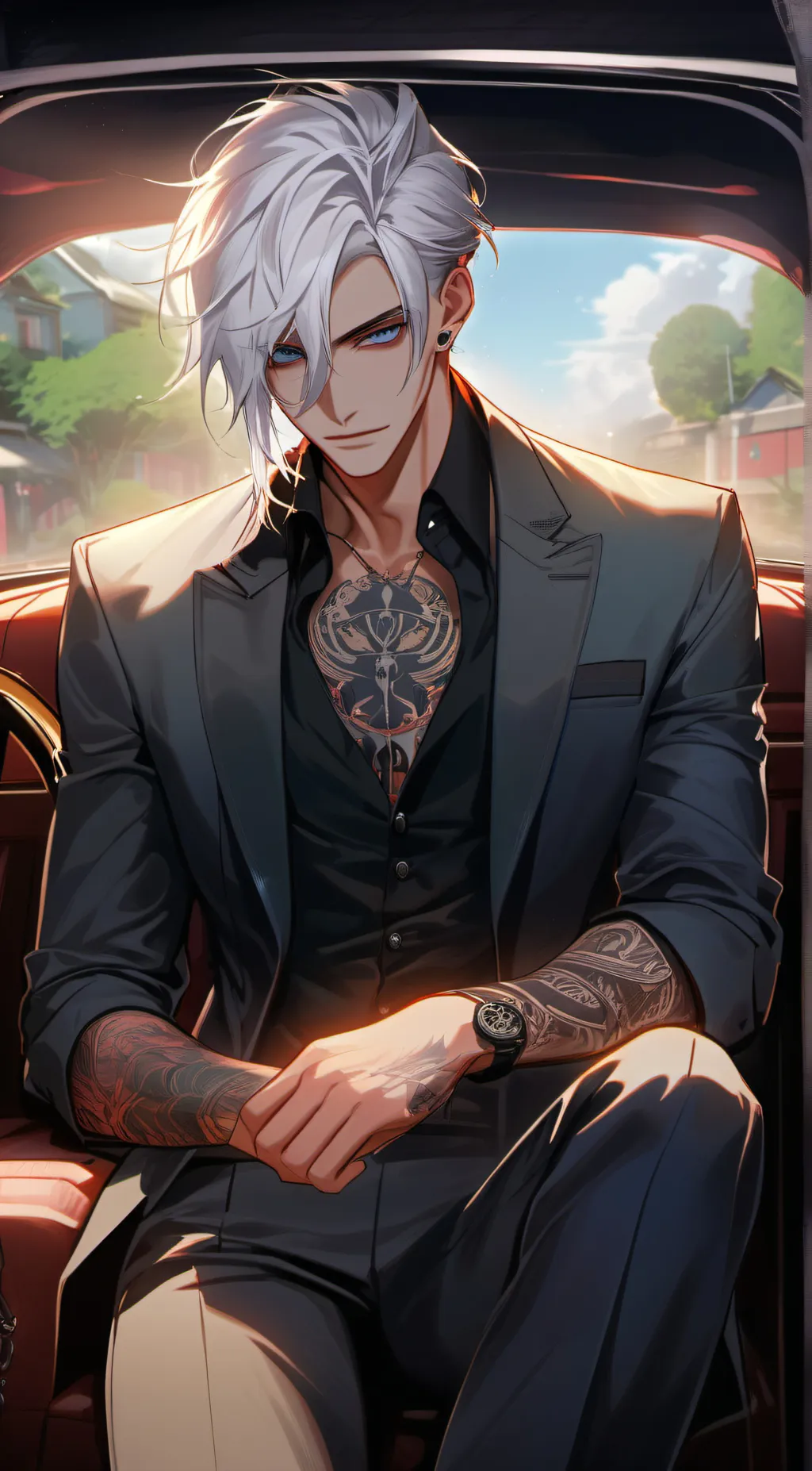 ai character: ⛓️Malachi⛓️ background