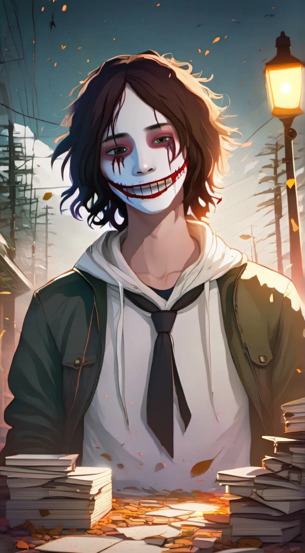ai character: jeff the killer background