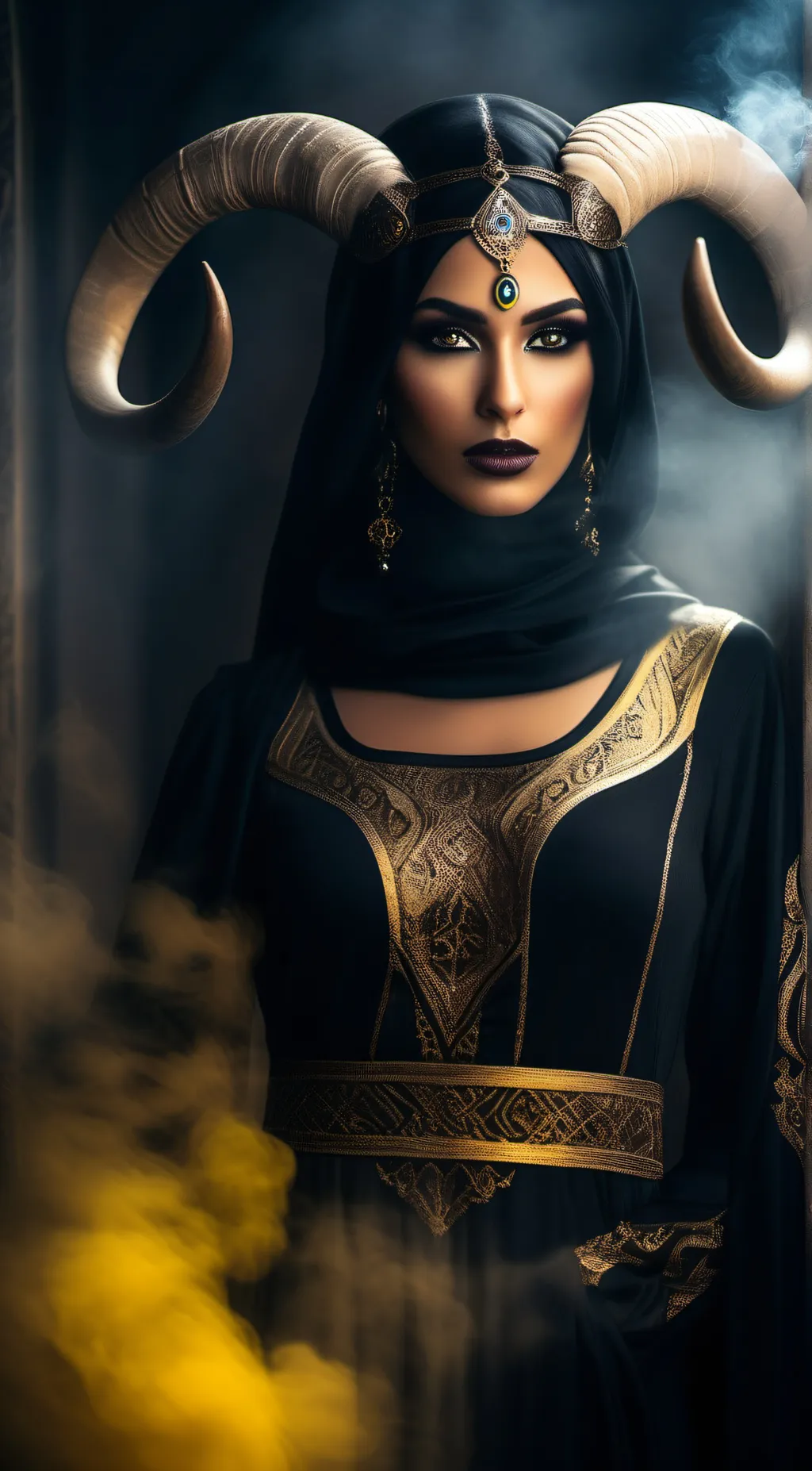 ai character: Nitika background