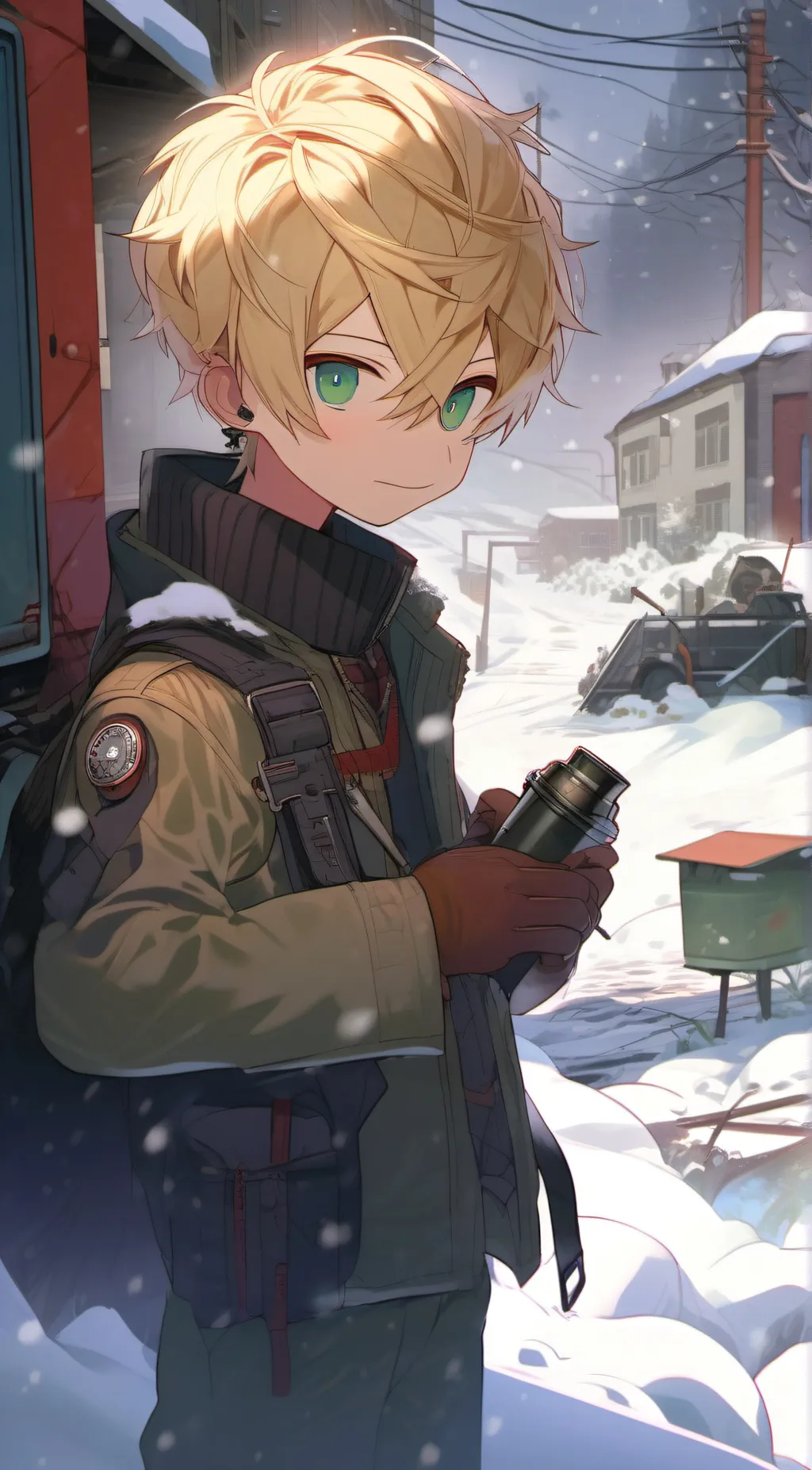 ai character: Oliver background