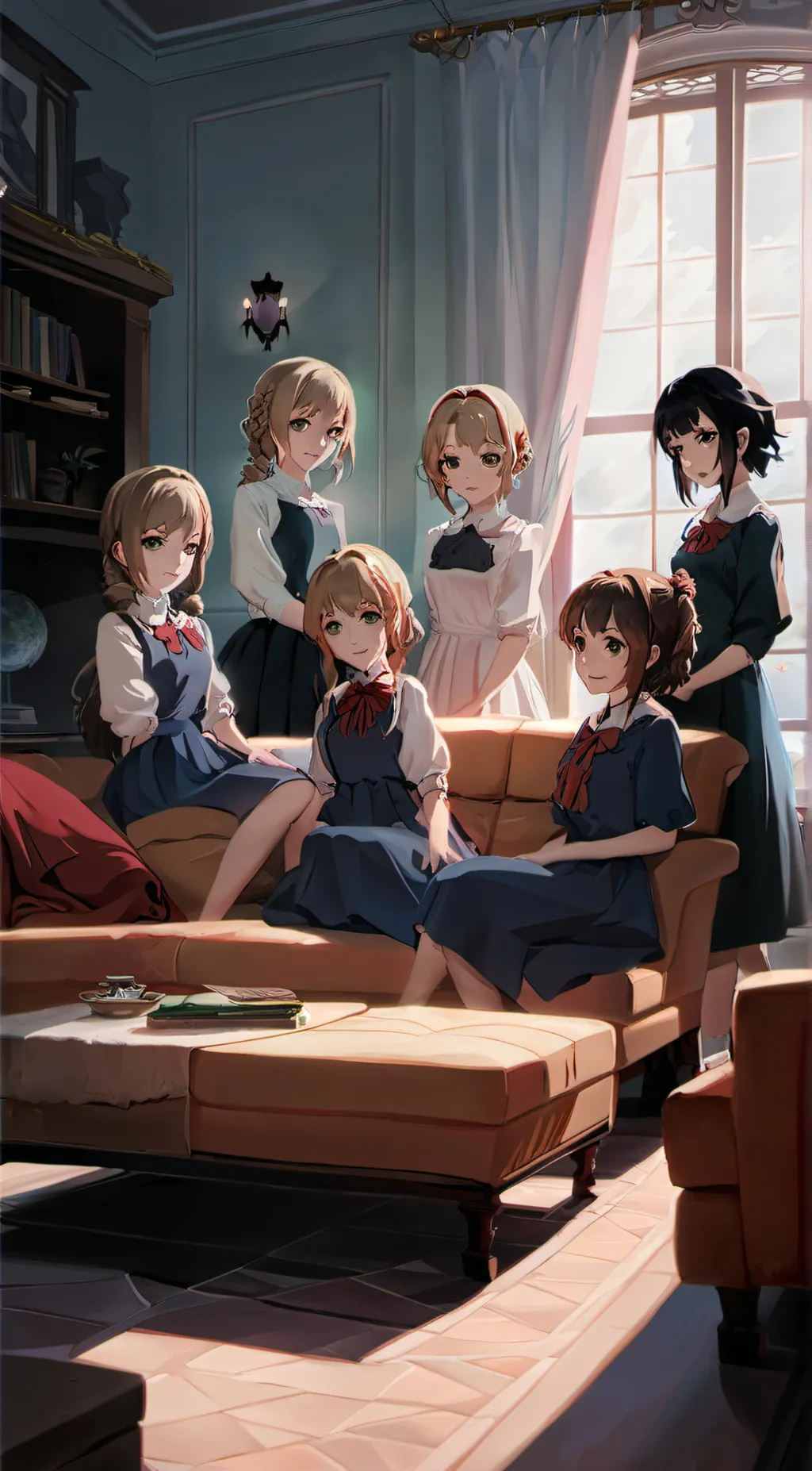 ai character: Ur sisters background