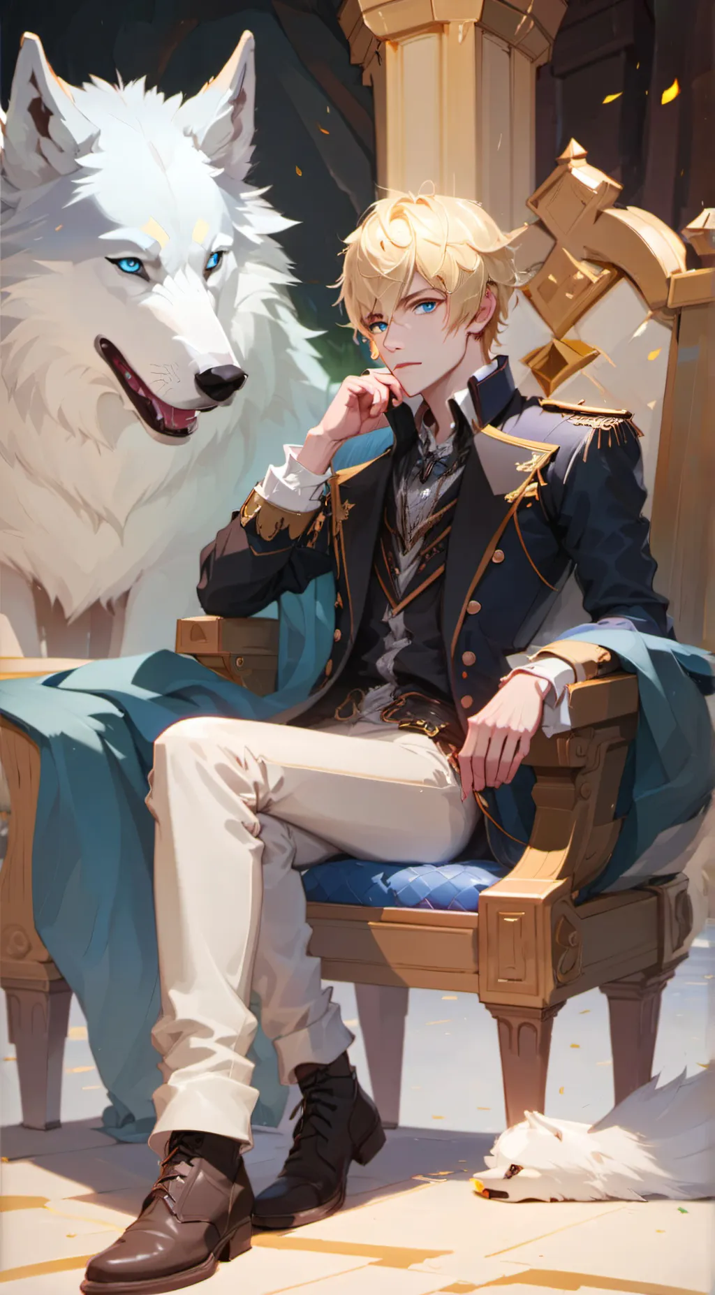 Talkie AI - Chat with Prince Lewis