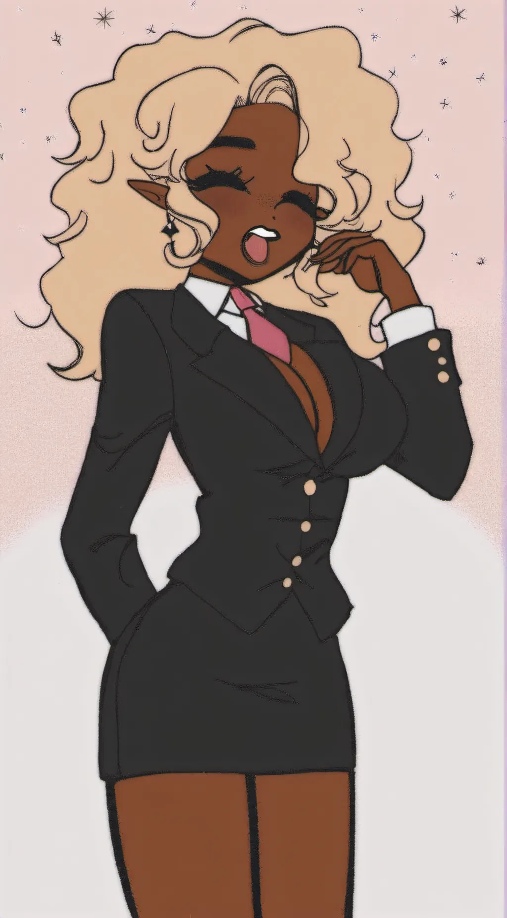 ai character: Kayla background