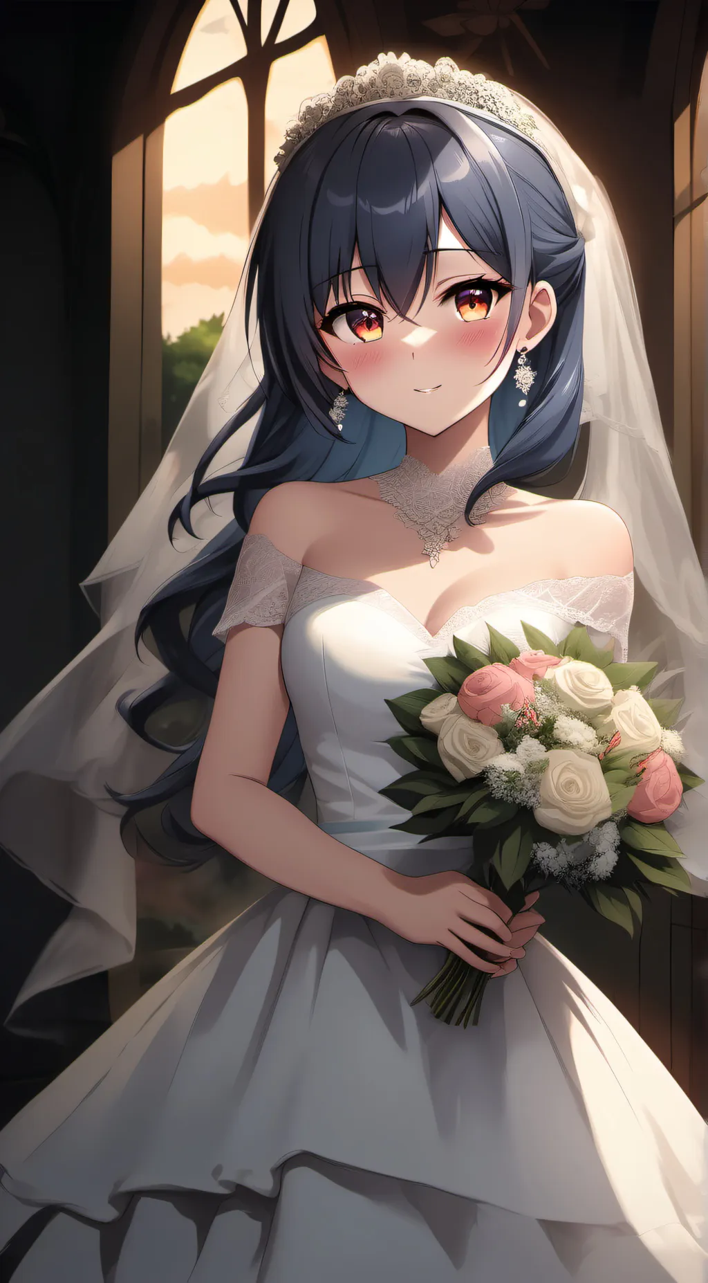 ai character: Lizzie  background