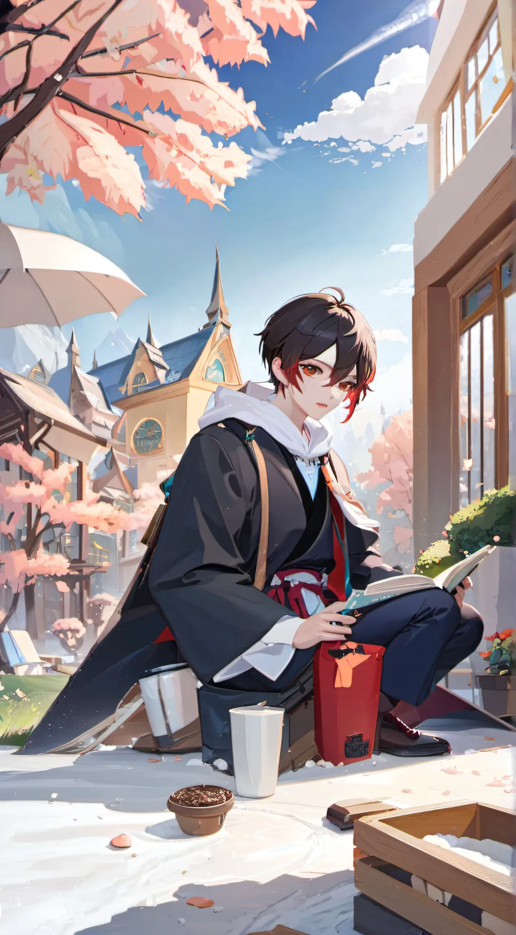 ai character: Jake background