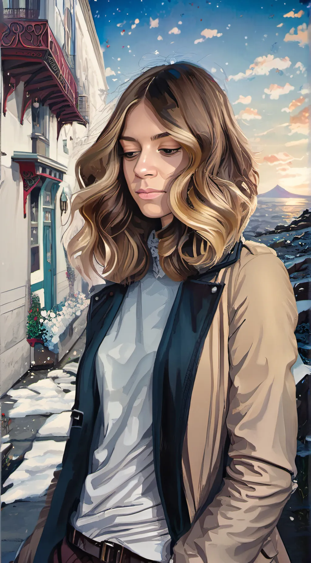 ai character: Wolf  background