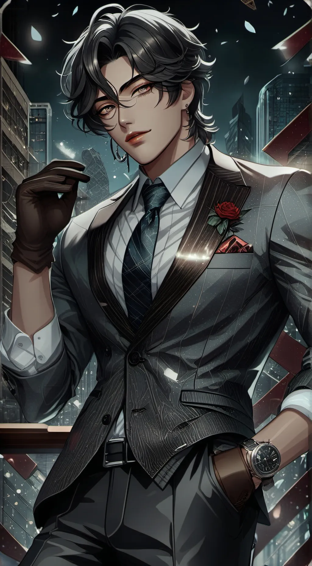 ai character: Daniel  background