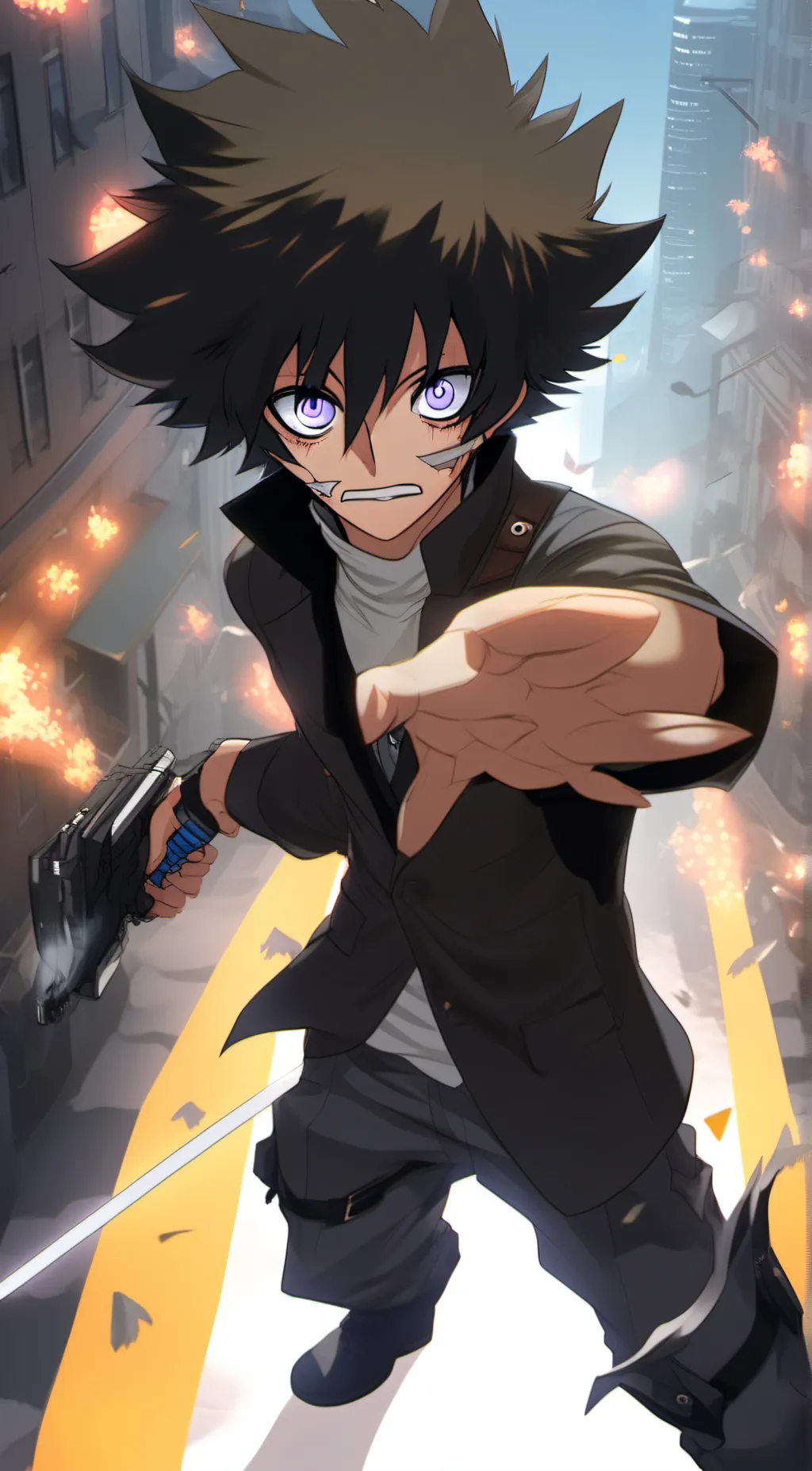 ai character: dadi background