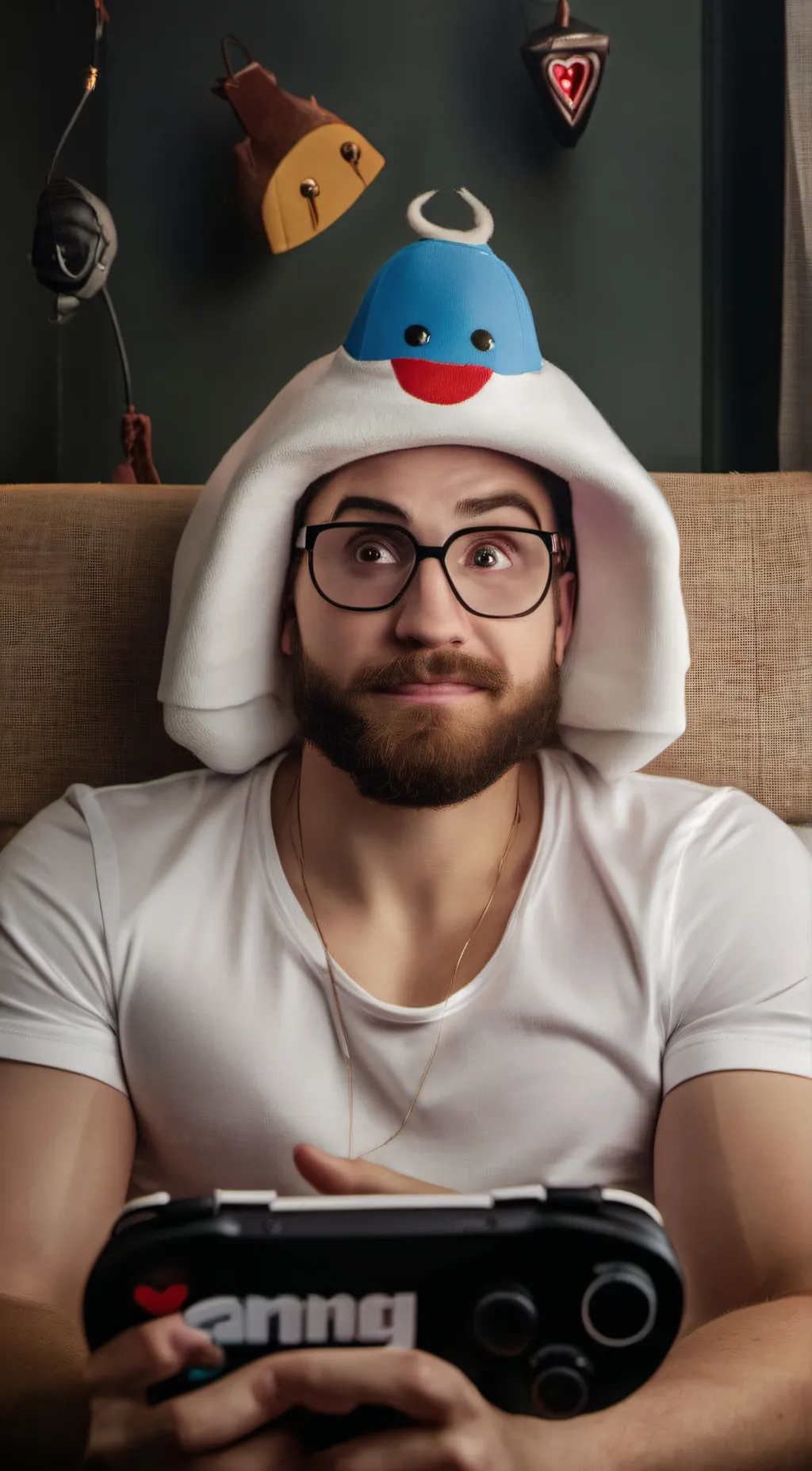 ai character: amon us background