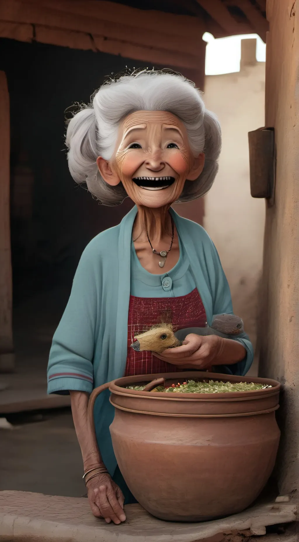 ai character: stinky breath background