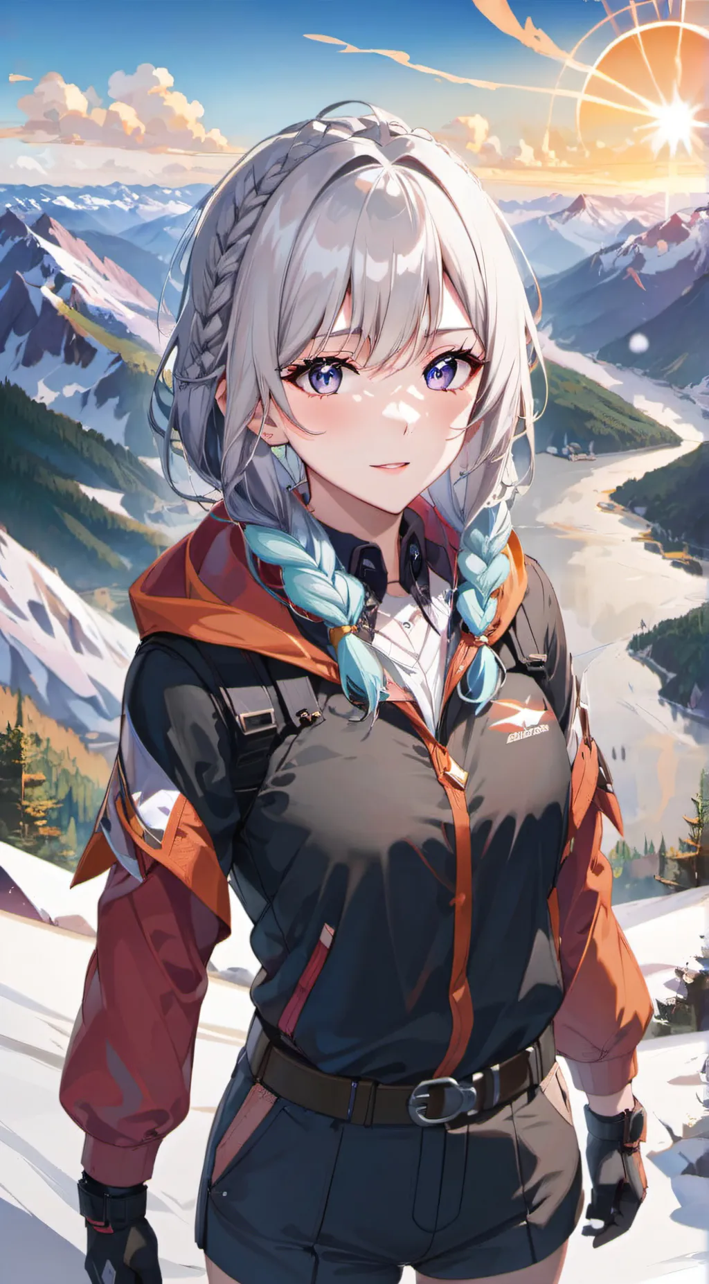 ai character: lea background