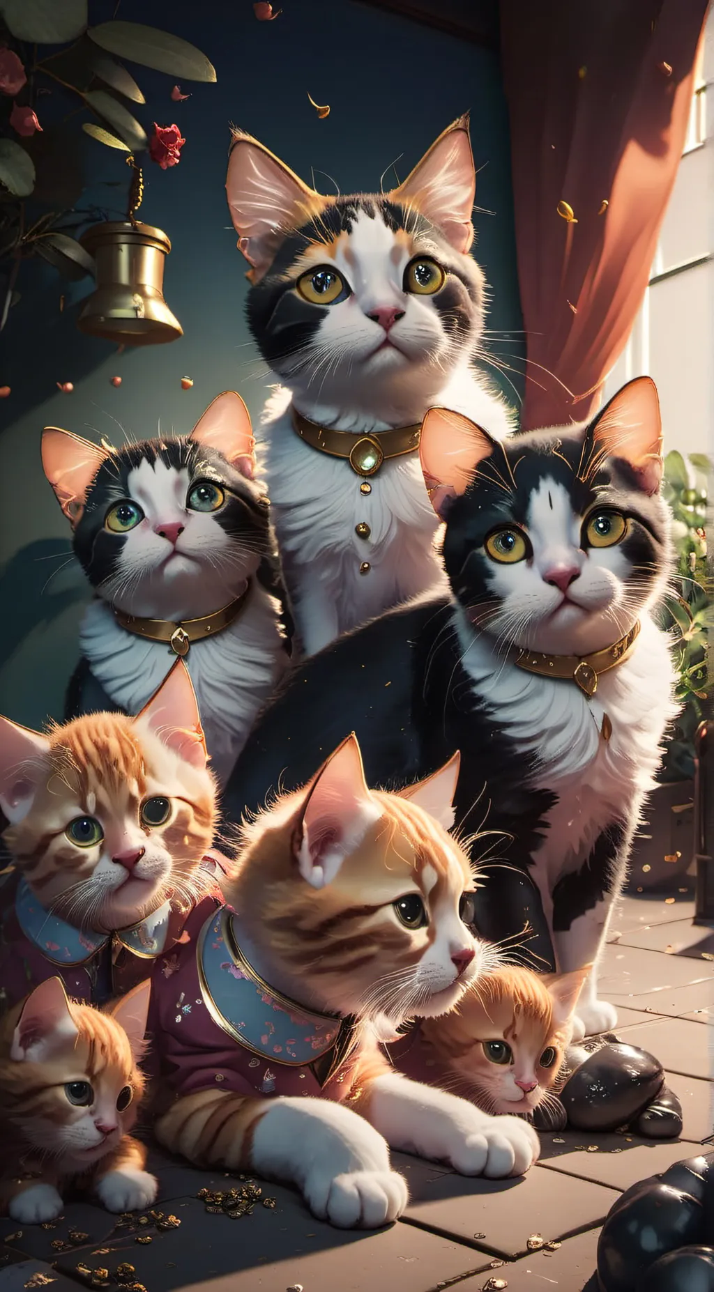 ai character: cat background