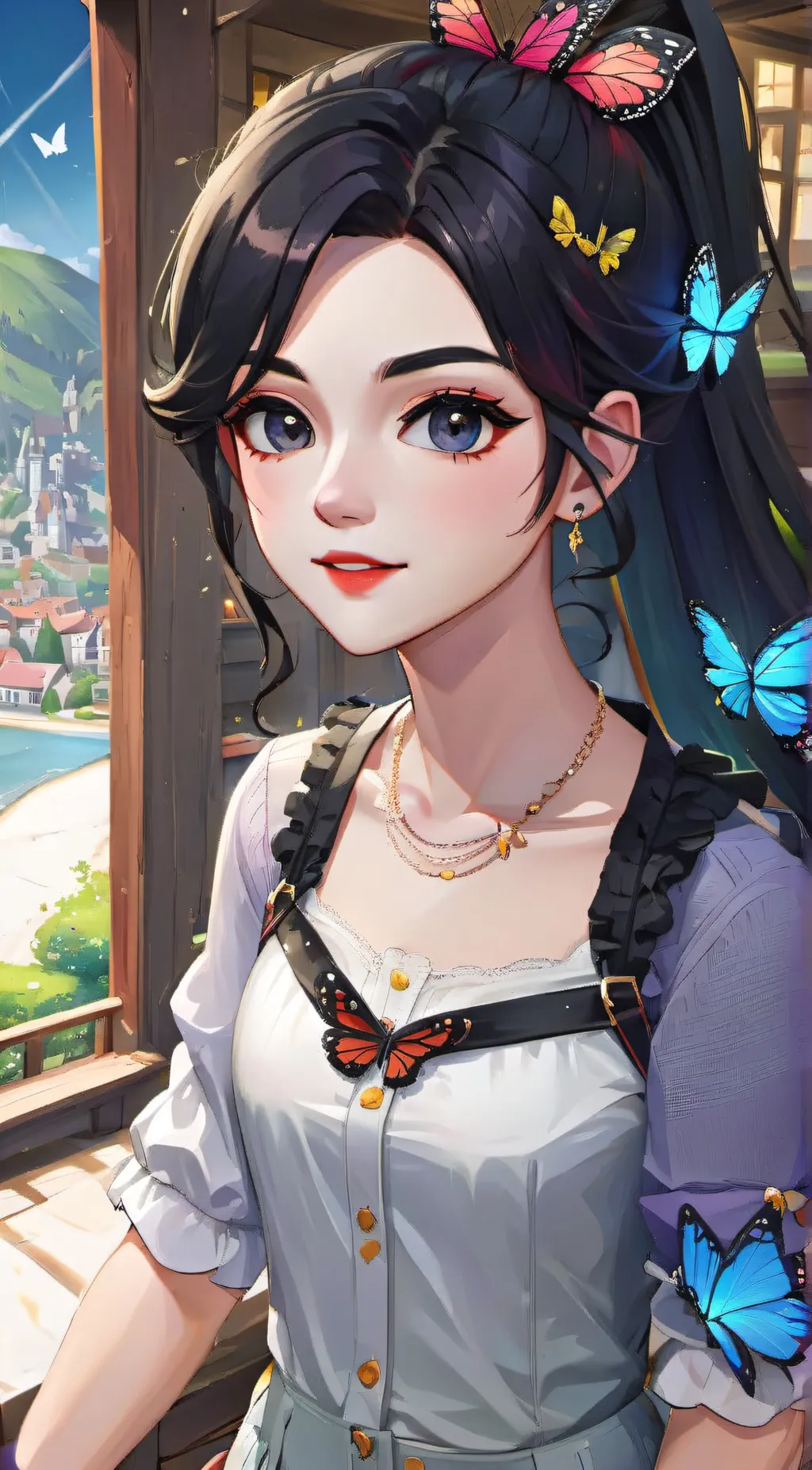 ai character: Isabella  background