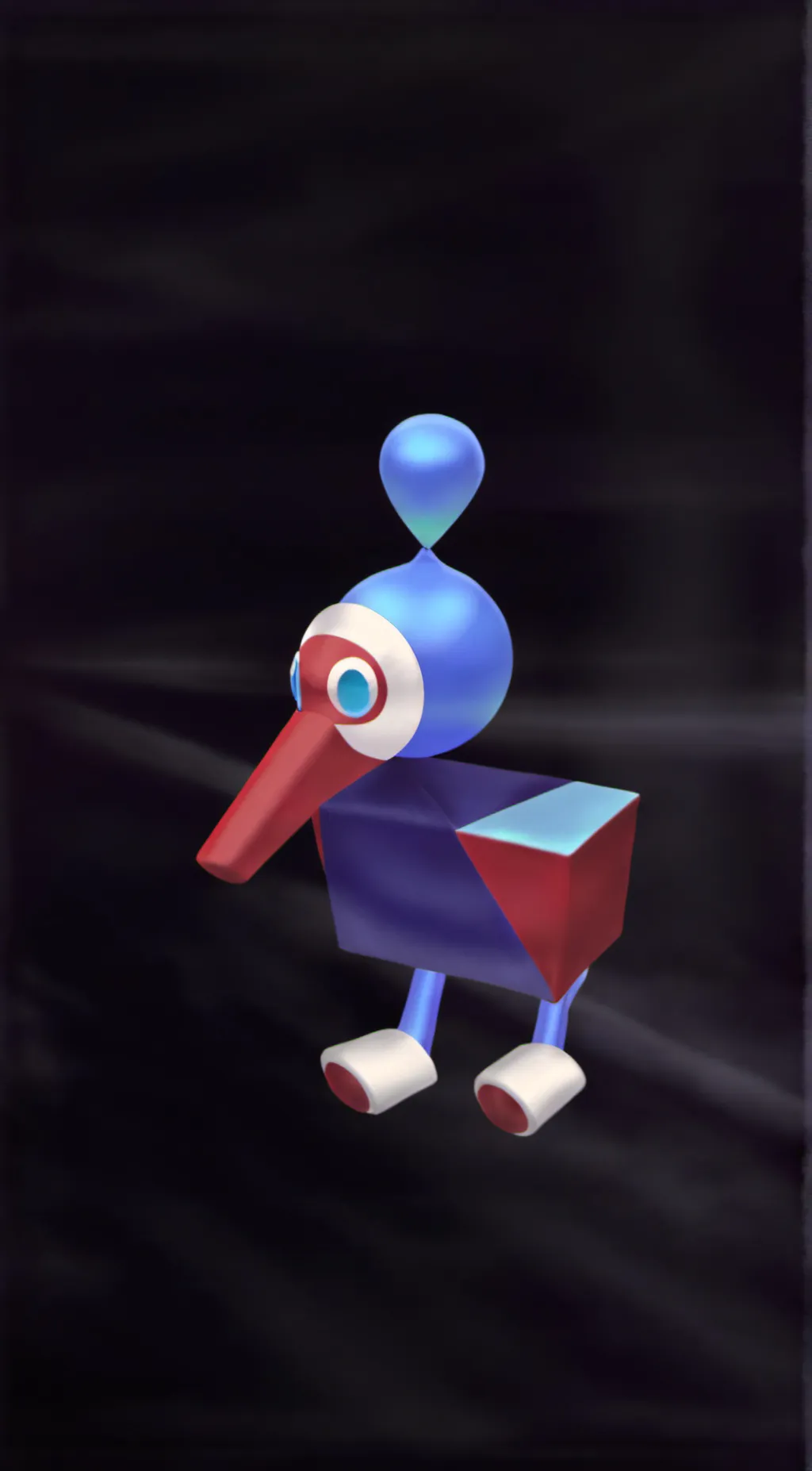 ai character: porygon2 background
