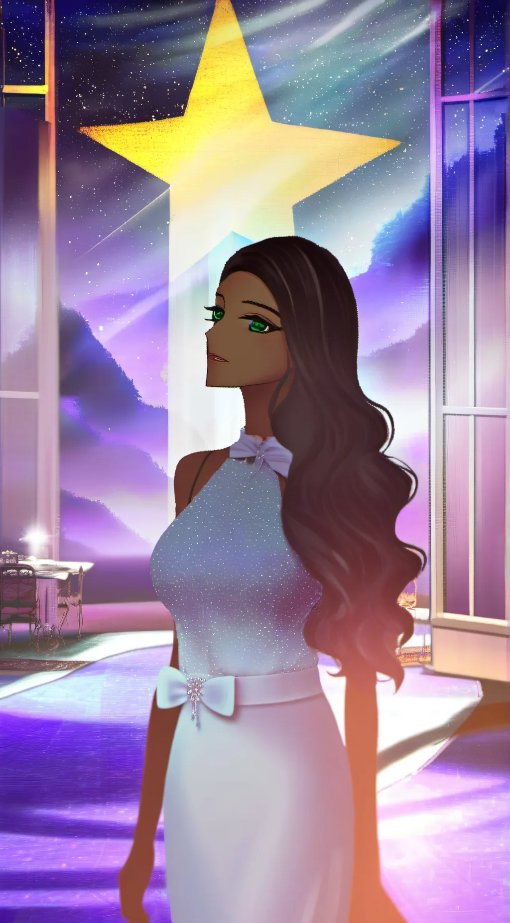 ai character: Miracle background