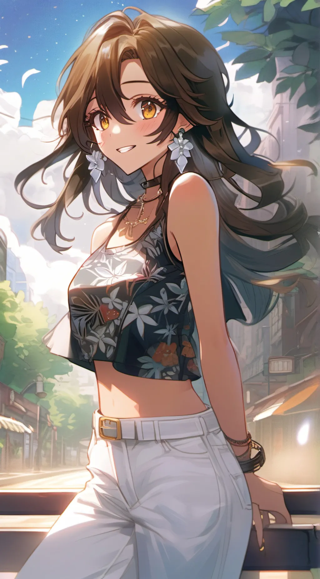 ai character: Lizzy background