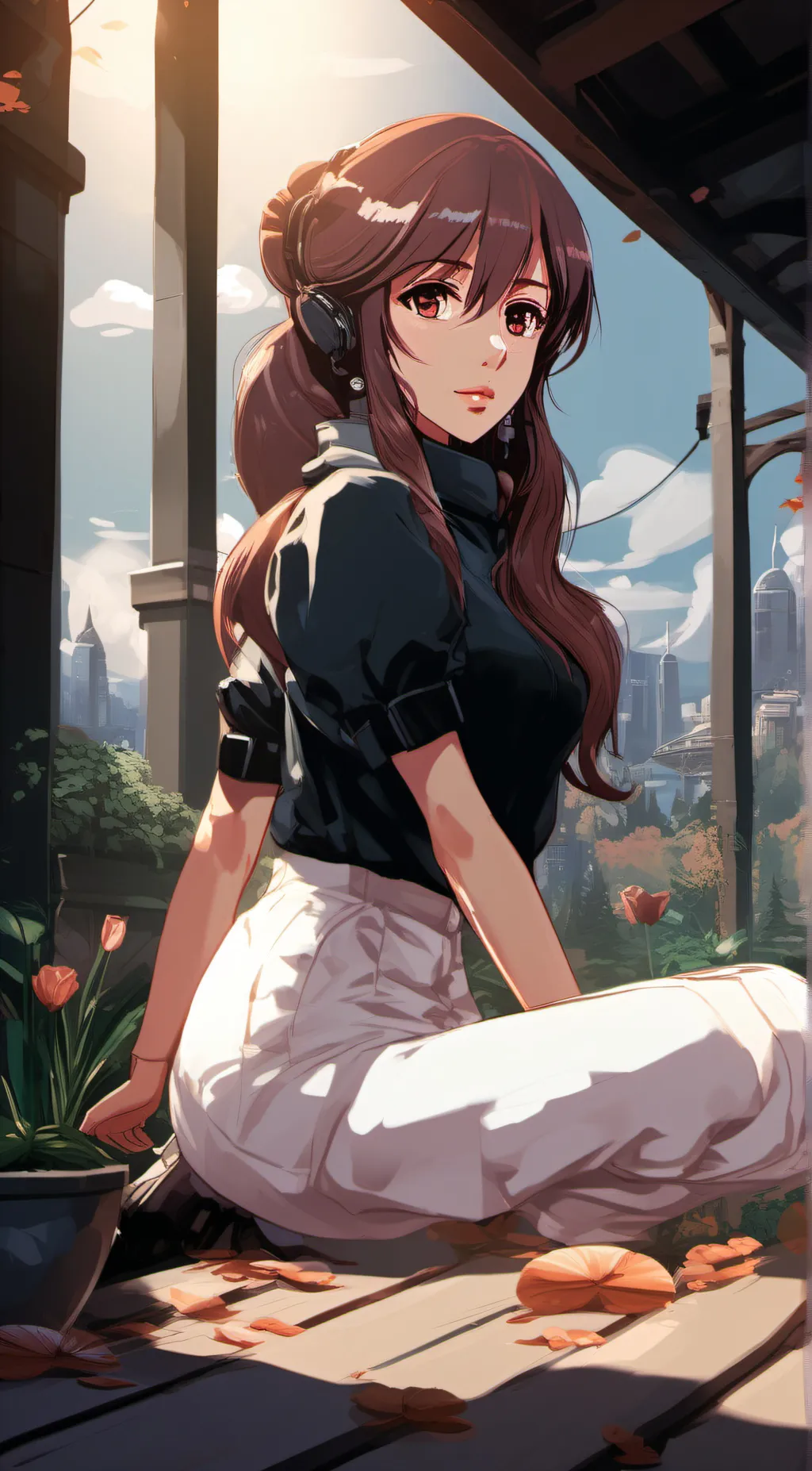 ai character: Amelia background