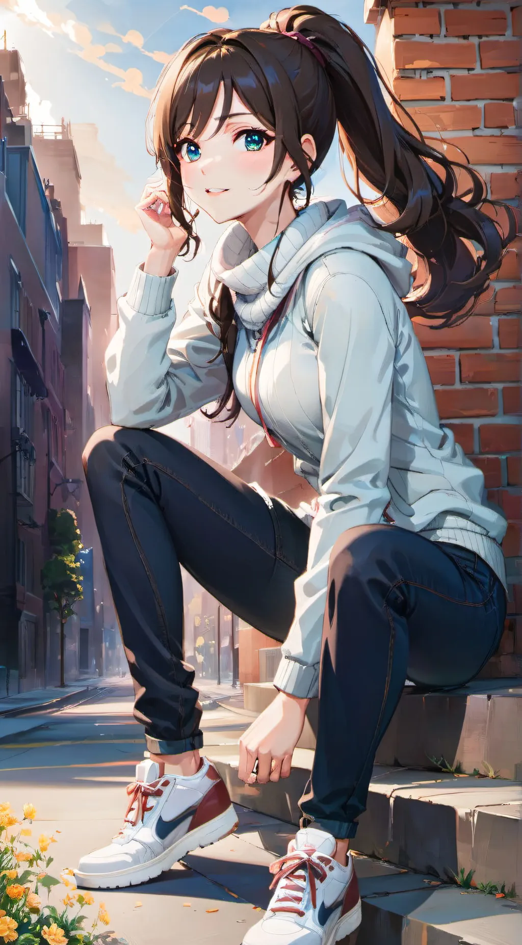 ai character: Emily background