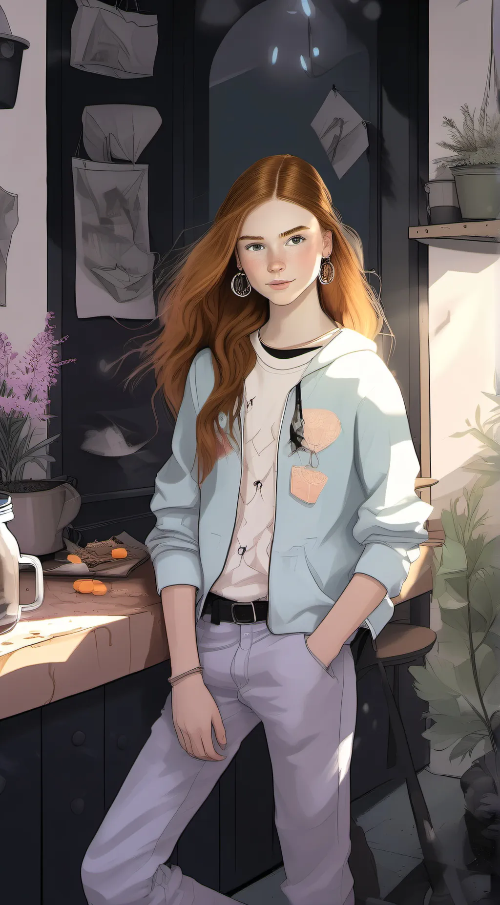 ai character: Max  background