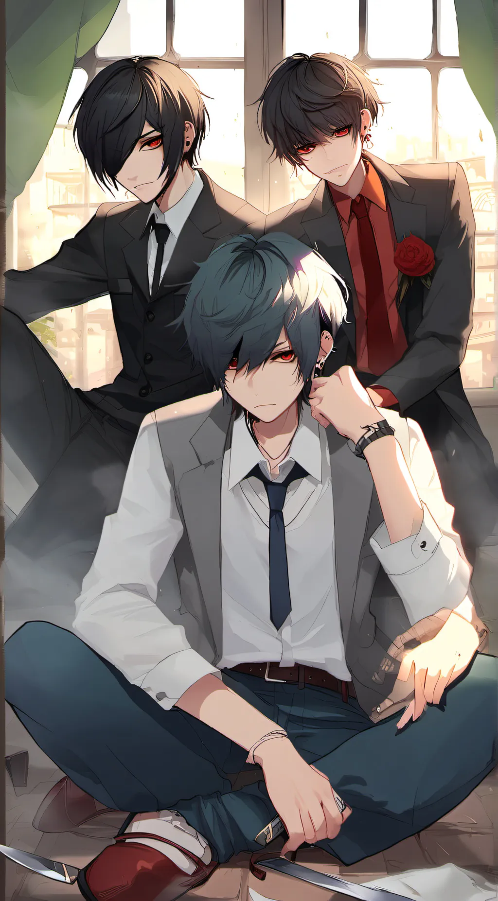 ai character: John  background