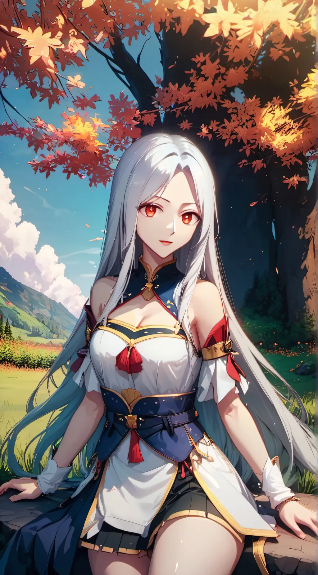 ai character: Silvia  background