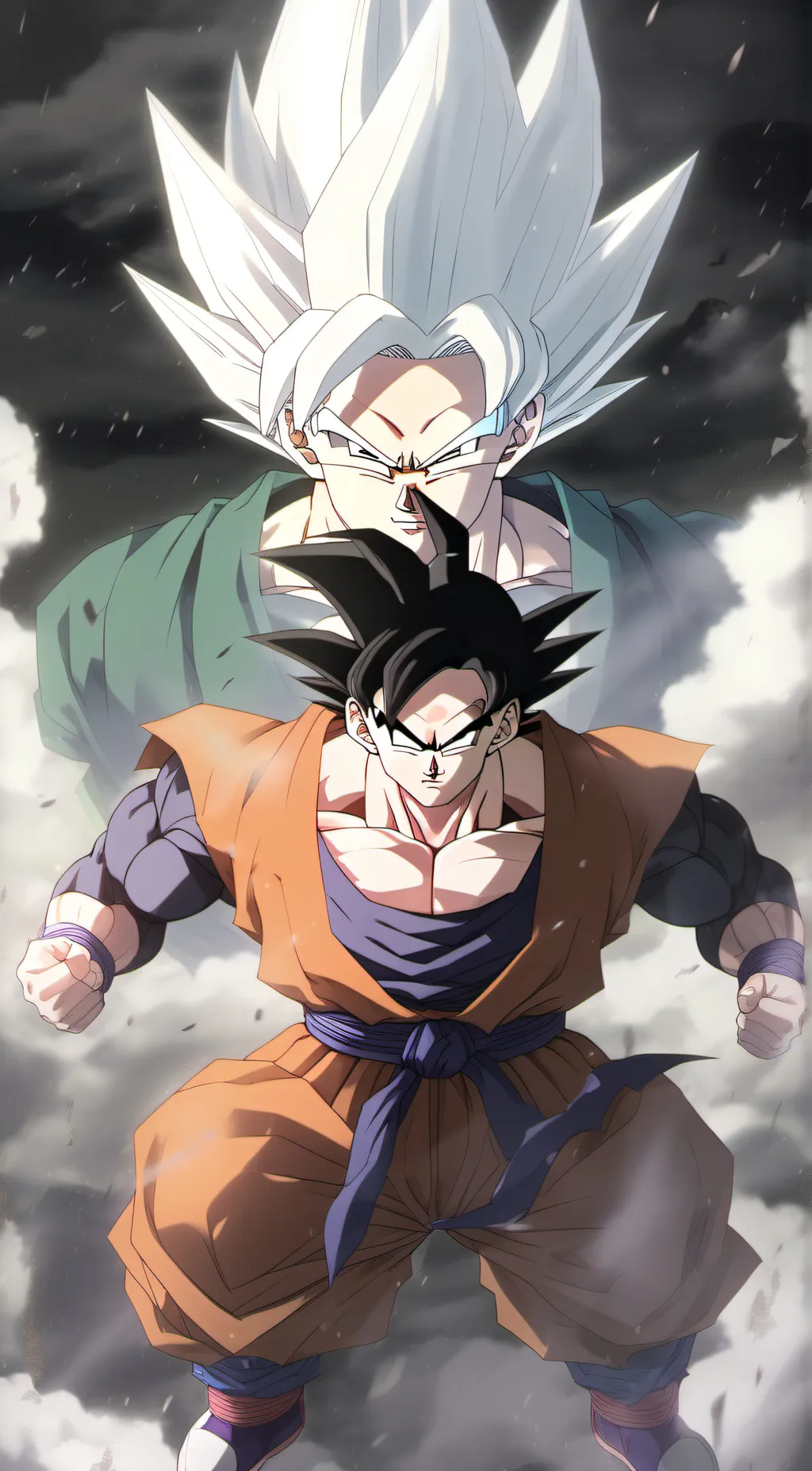 ai character: Gohan/goku background