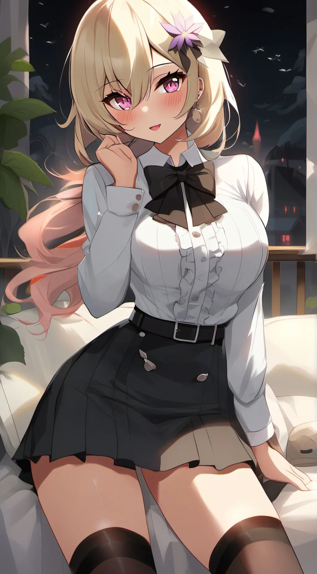 ai character: Izzy background