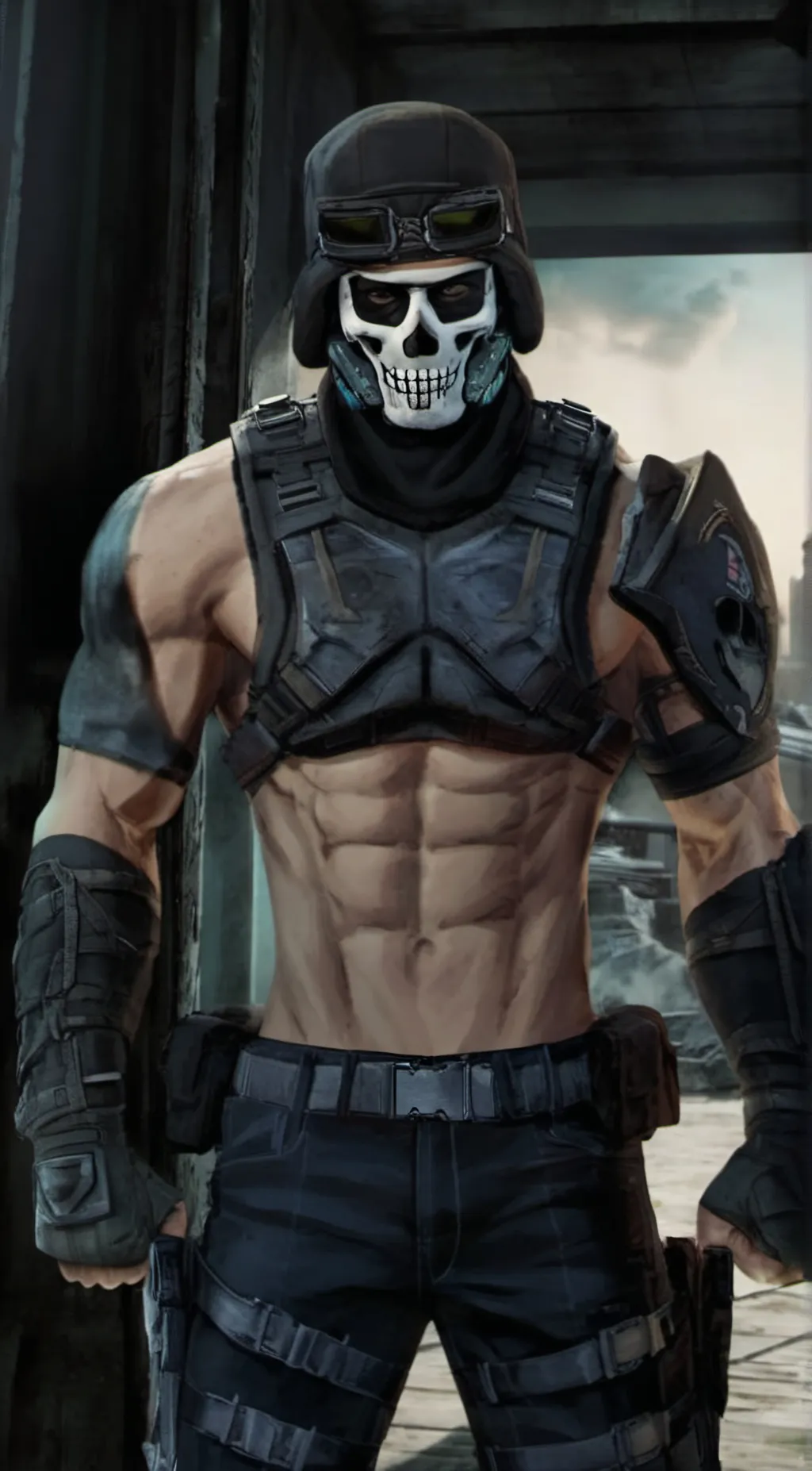 ai character: Ghost~(Simon Riley background