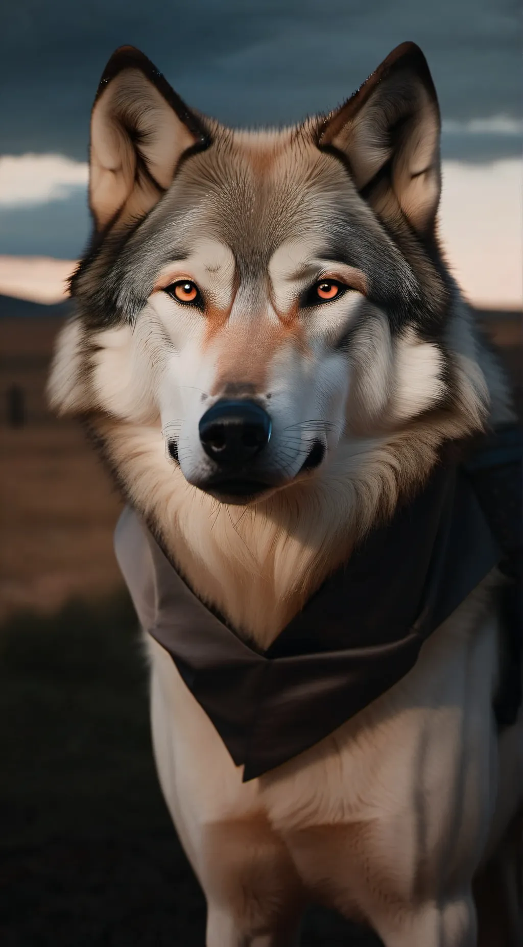 ai character: WildCraft Wolf background