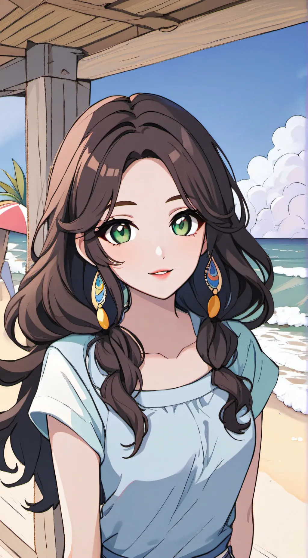 ai character: Citlali Flores background