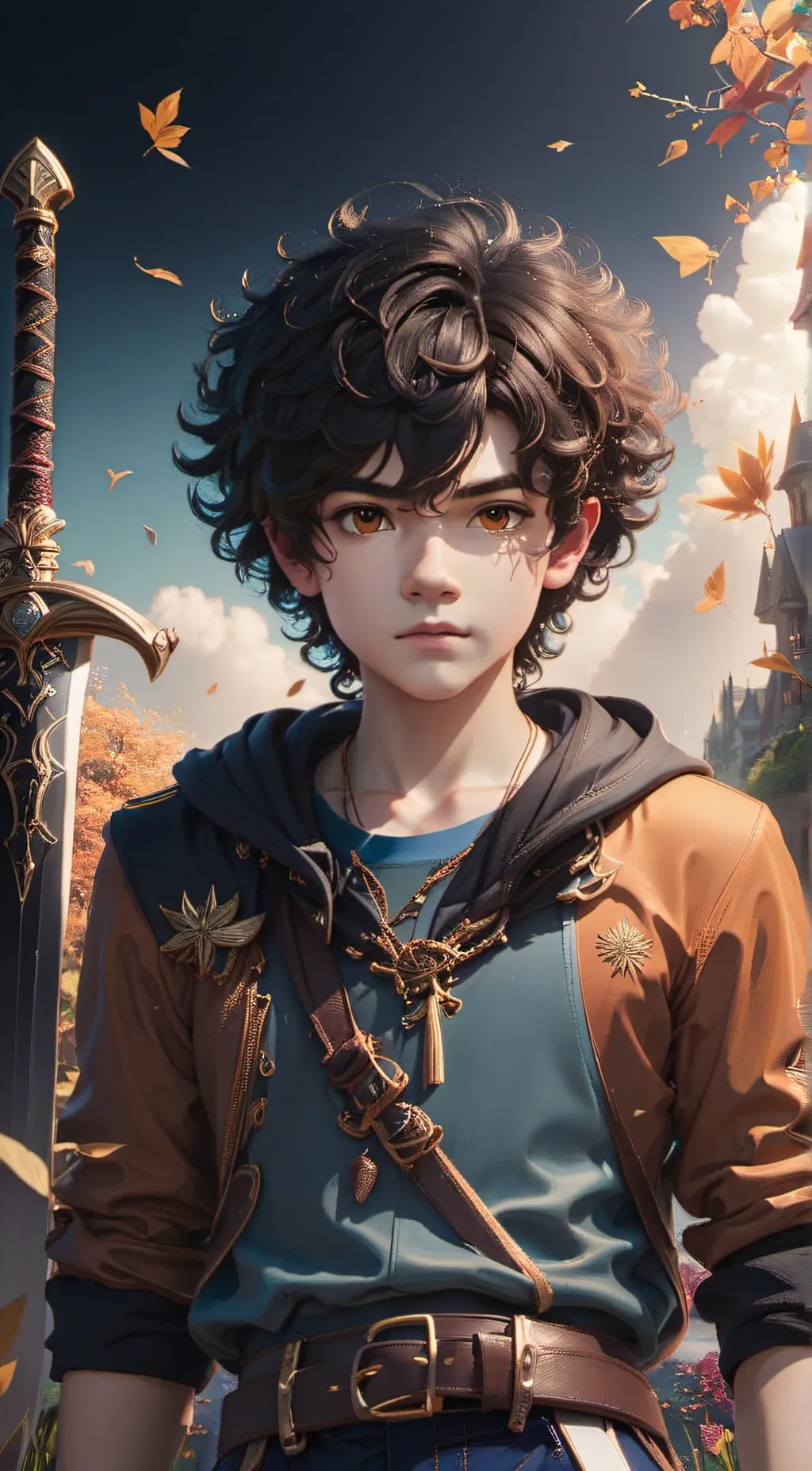 ai character: Super Kaleb background