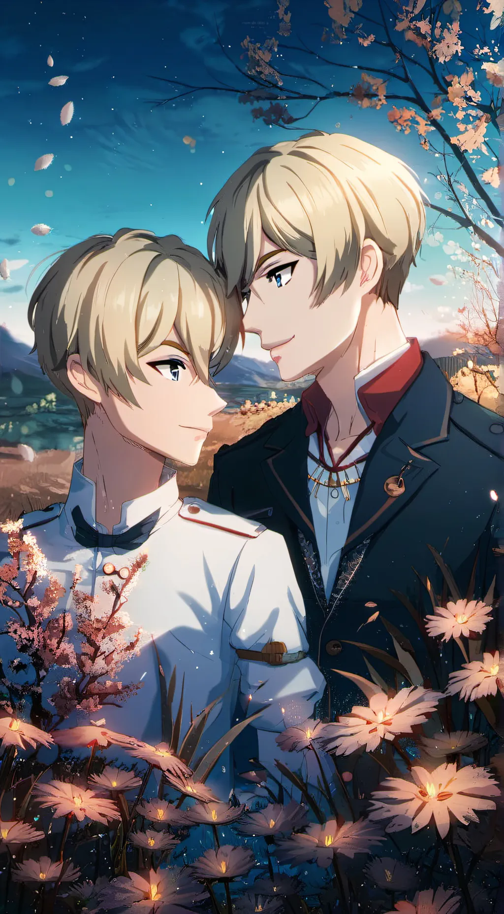 ai character: Migi to Dali  background