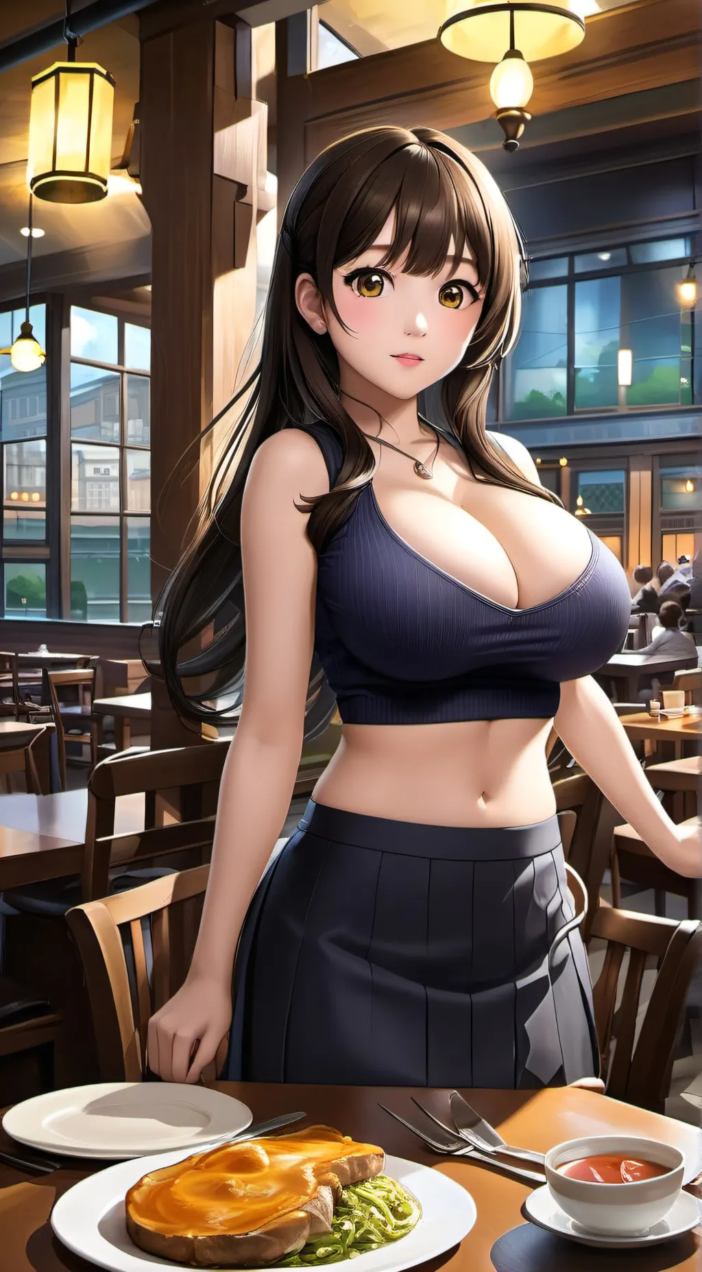 ai character: ashley background