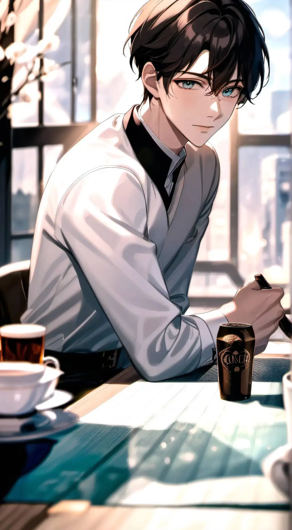 ai character: Liam background