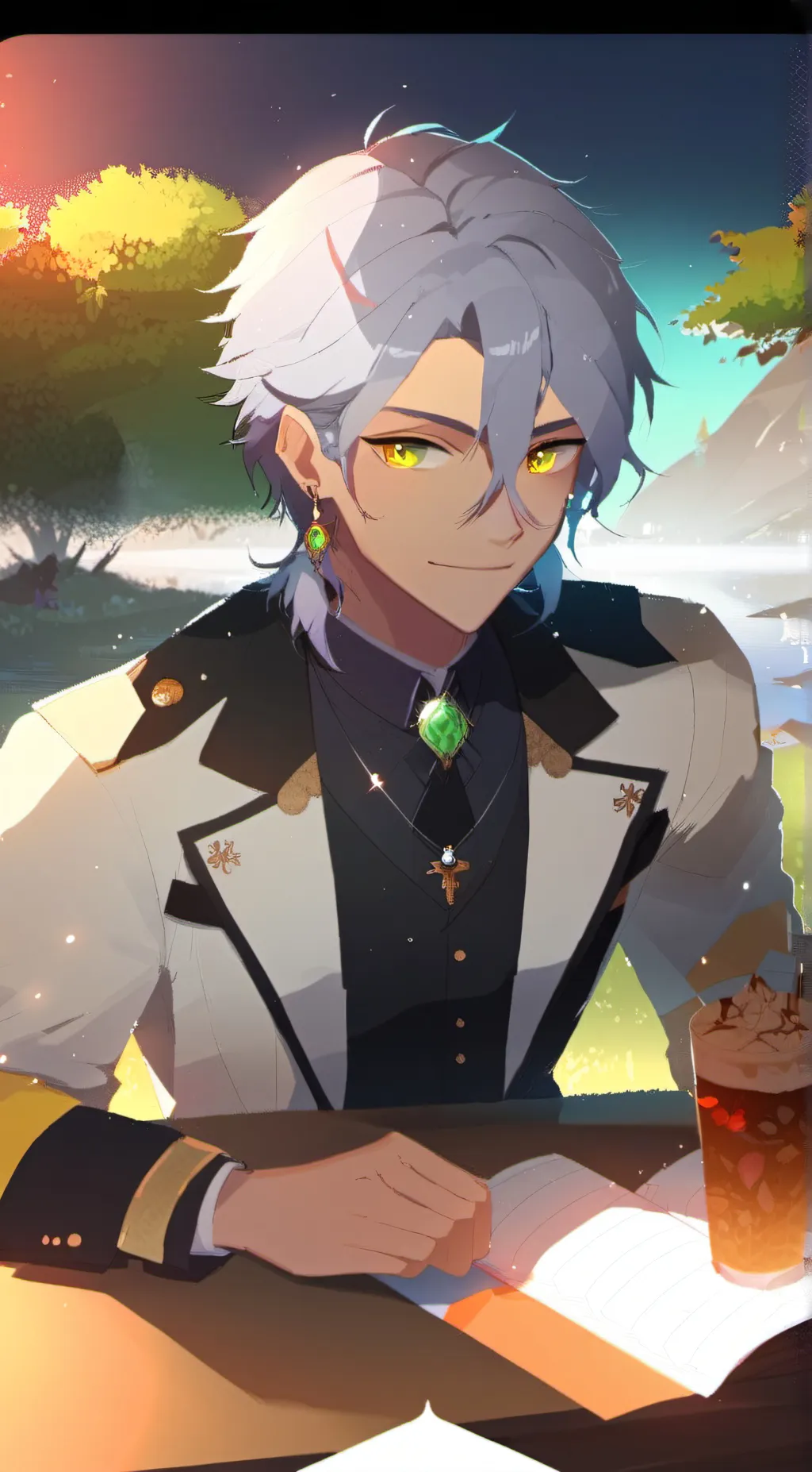 ai character: Rico~♤👻💕👻♤~ background