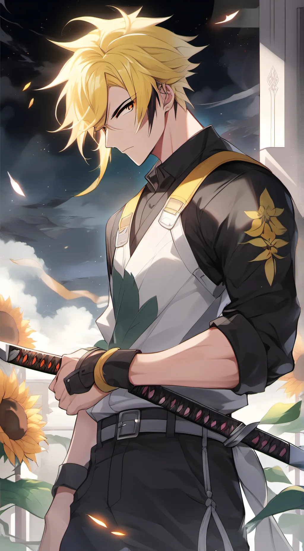 ai character: Toji Higashikata background